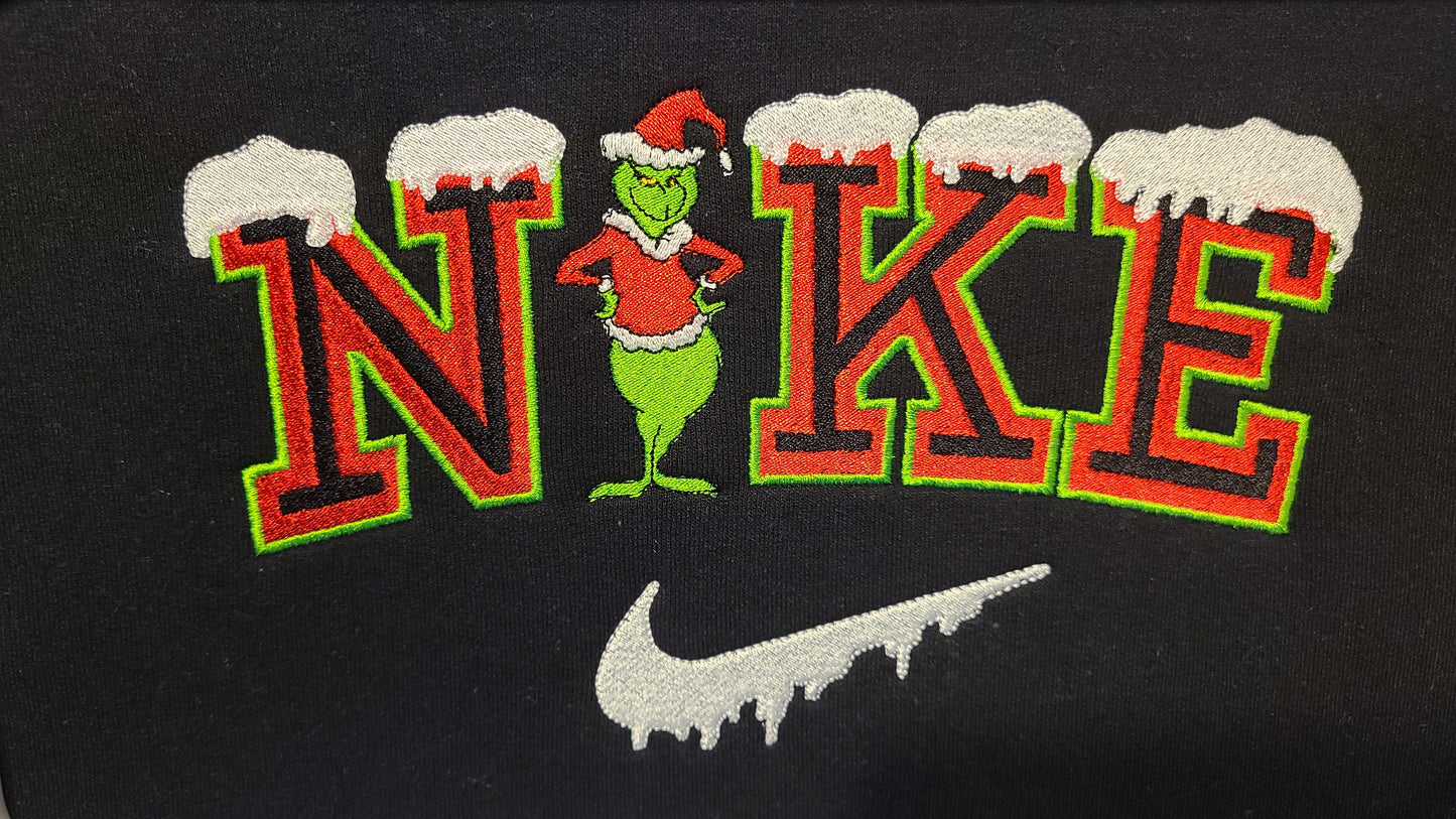 Nike Grinch Embroidered Sweatshirt 💚