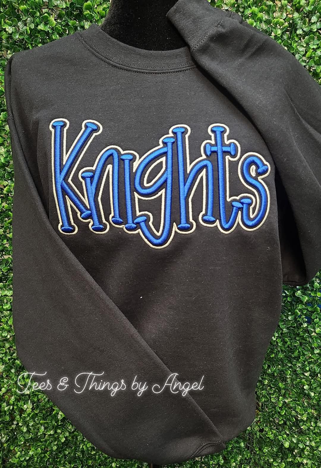 Knights 3D embroidered sweatshirt ππ©Άβ€οΈ