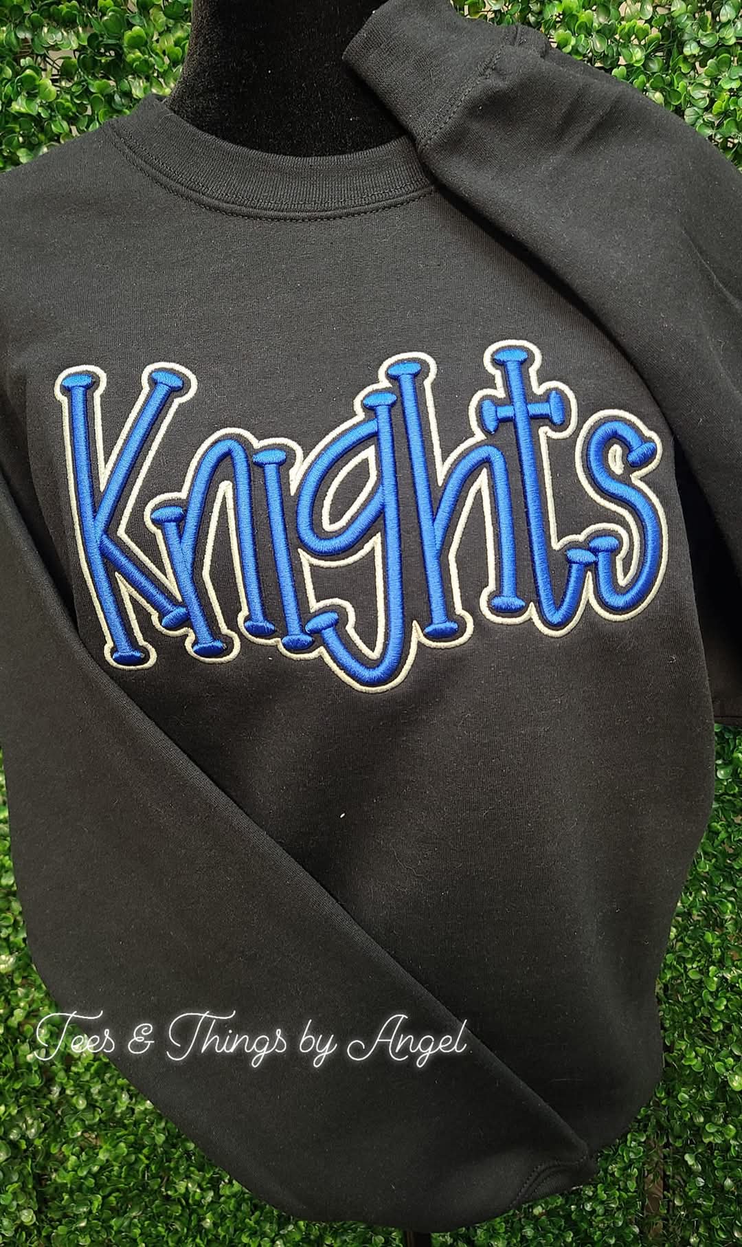 Knights 3D embroidered sweatshirt ππ©Άβ€οΈ