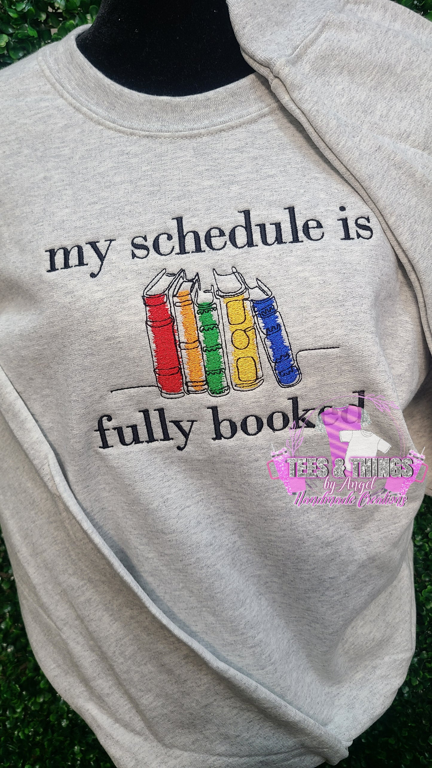 My schedule is fully Booked 📖