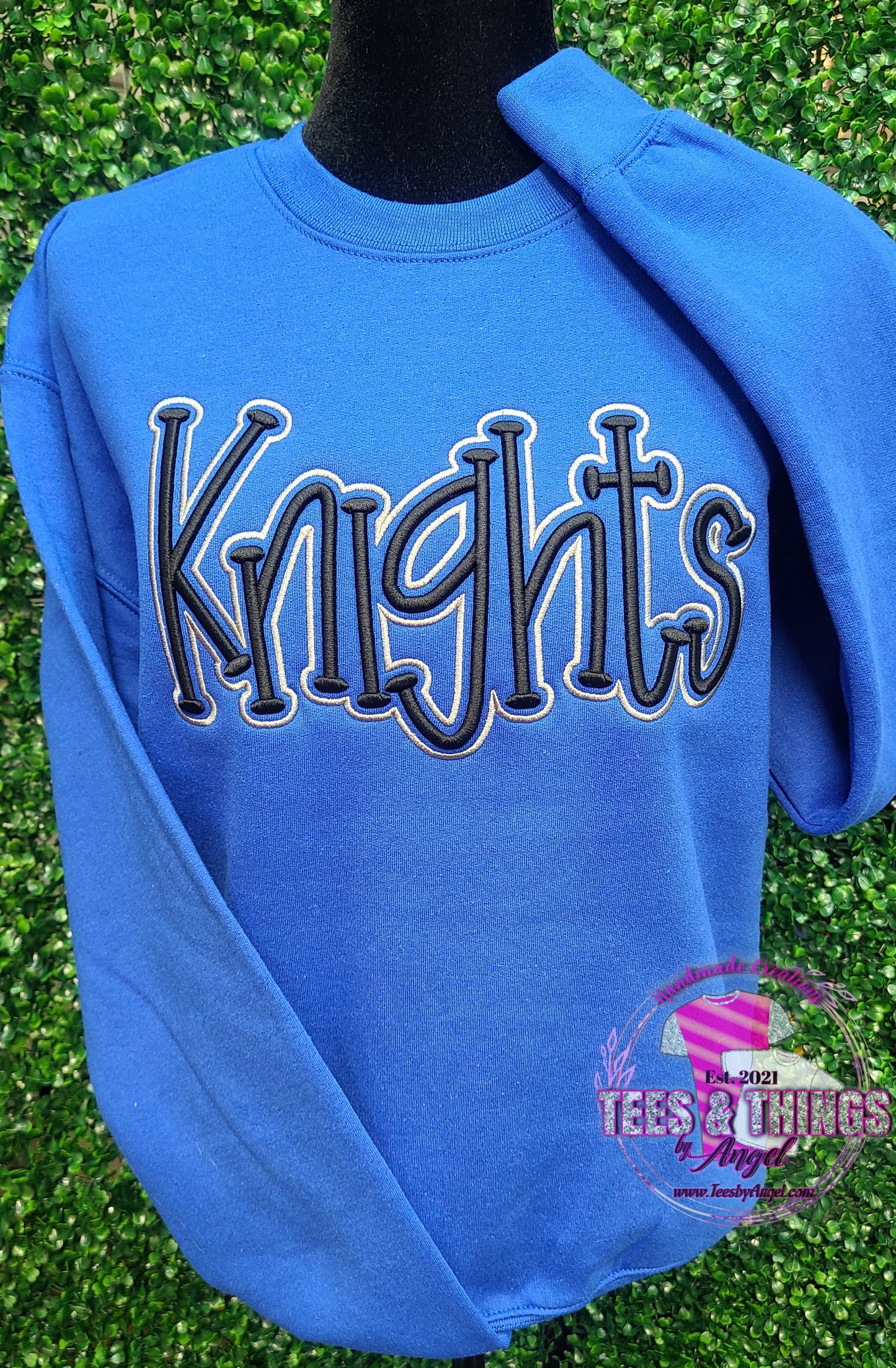 Knights 3D embroidered sweatshirt ππ©Άβ€οΈ