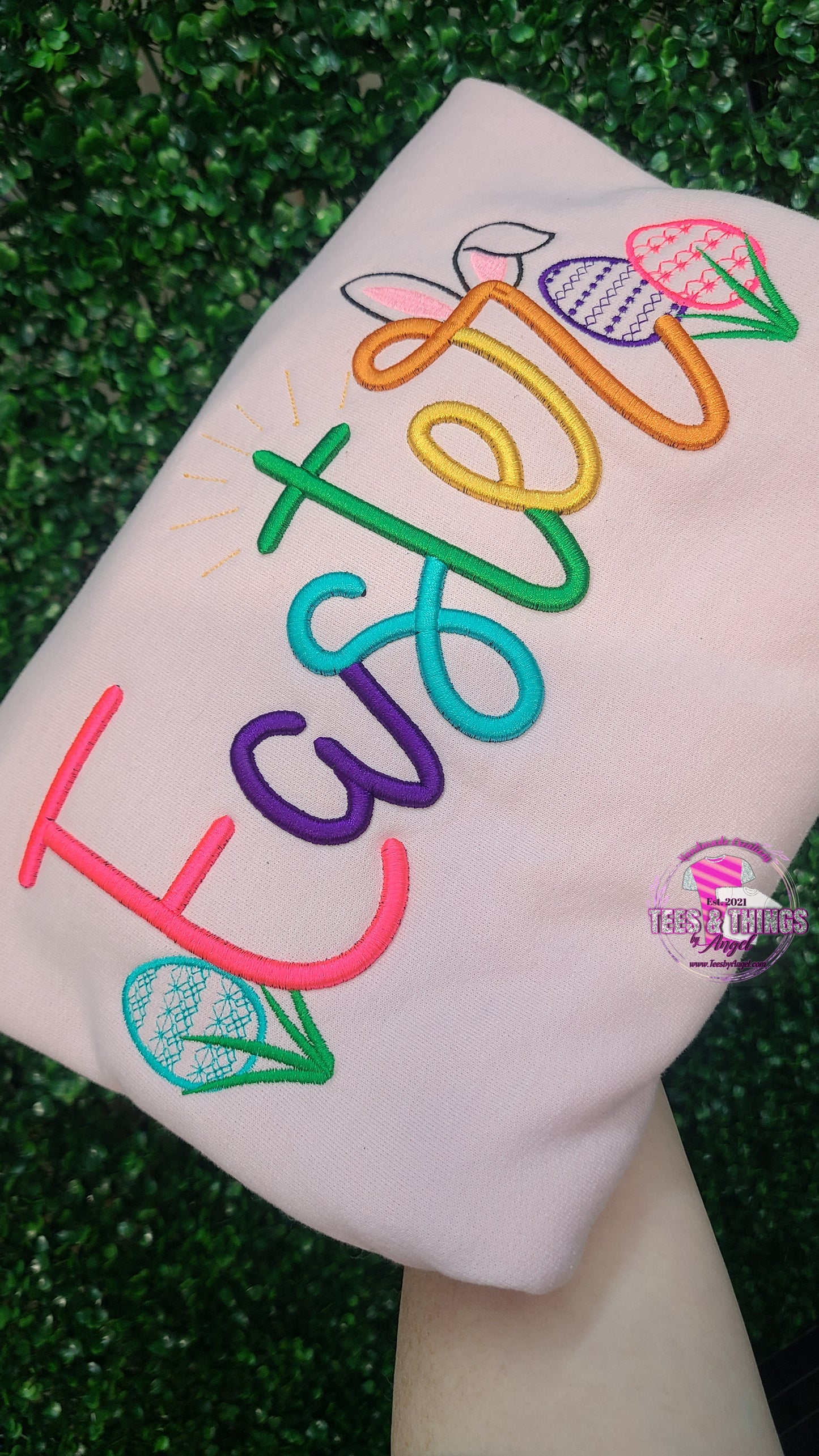 Easter 3D embroidery