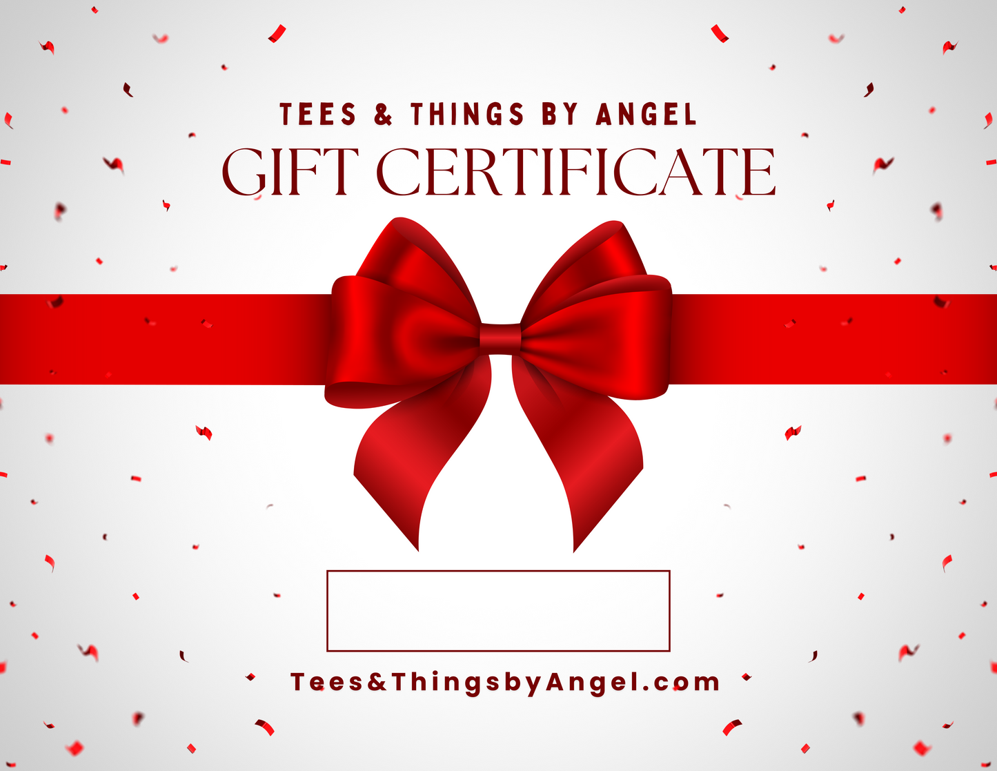 Tees & Things by Angel GIFT CARD