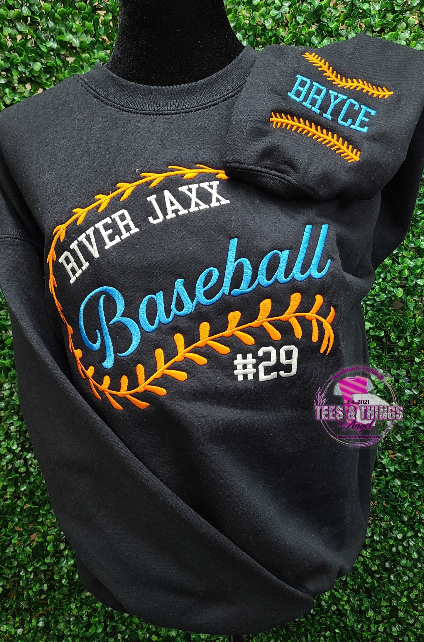 Baseball Laces Custom Sweatshirt ⚾️