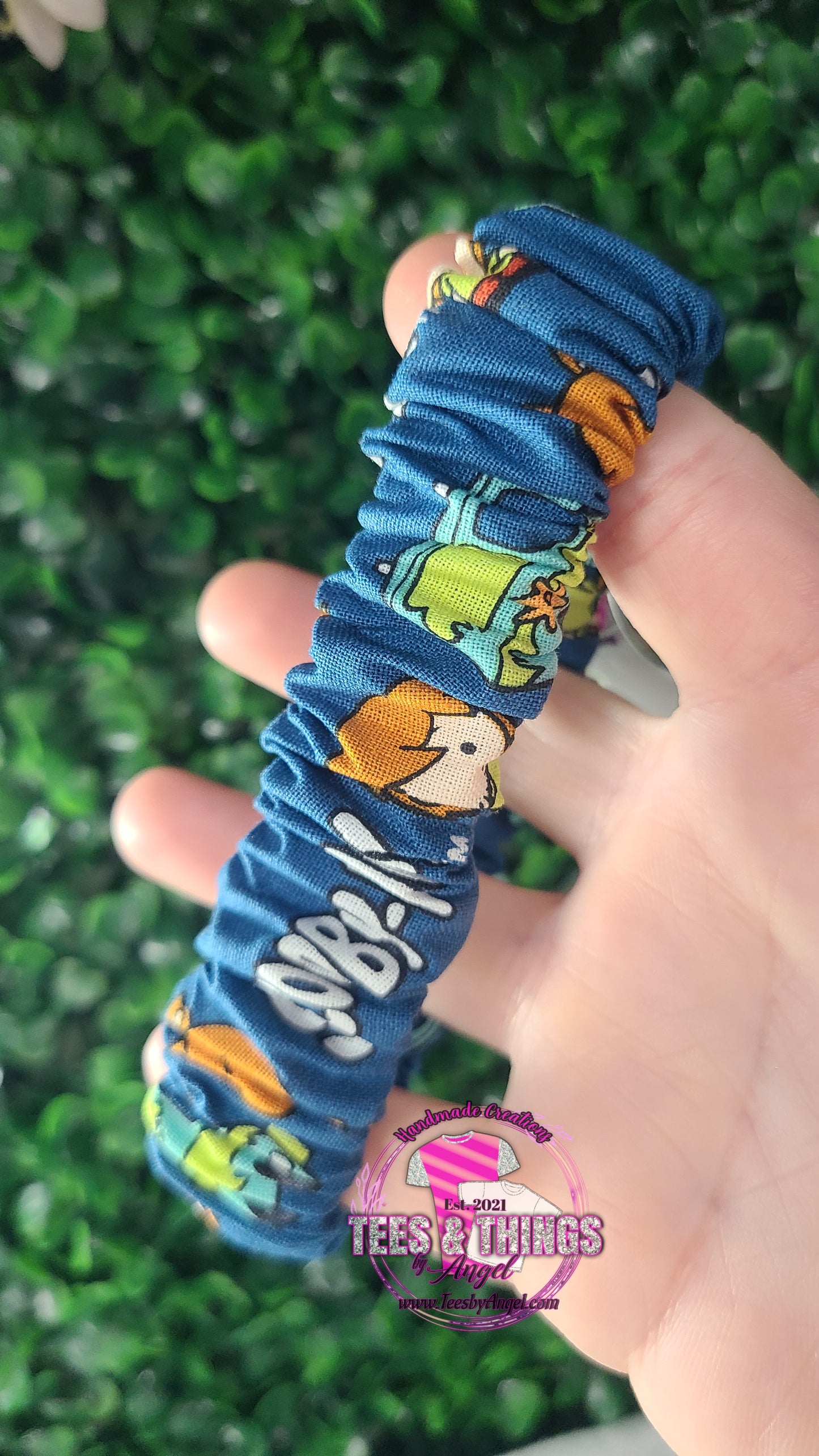Scooby Doo Scrunchie Keyfob Wristlet š