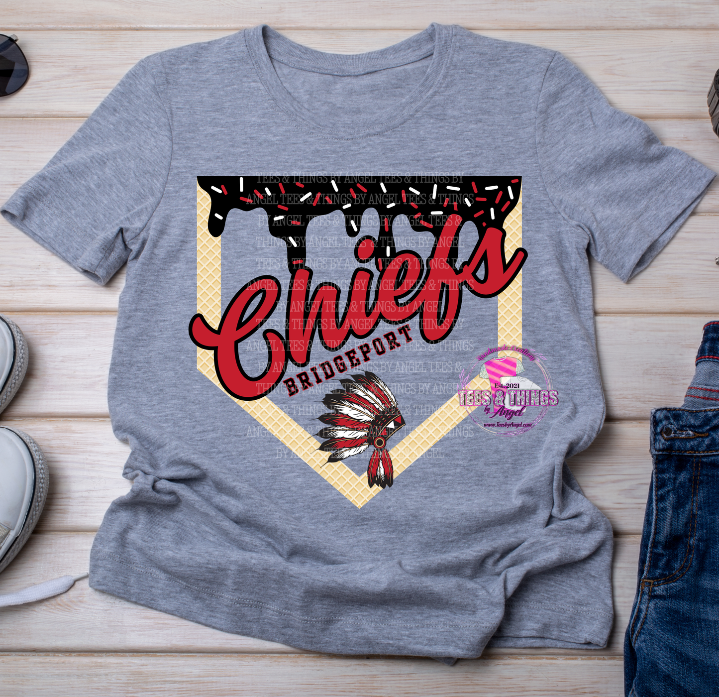 Local School Mascot "Drip" tees! š„š¦ā¾ļø