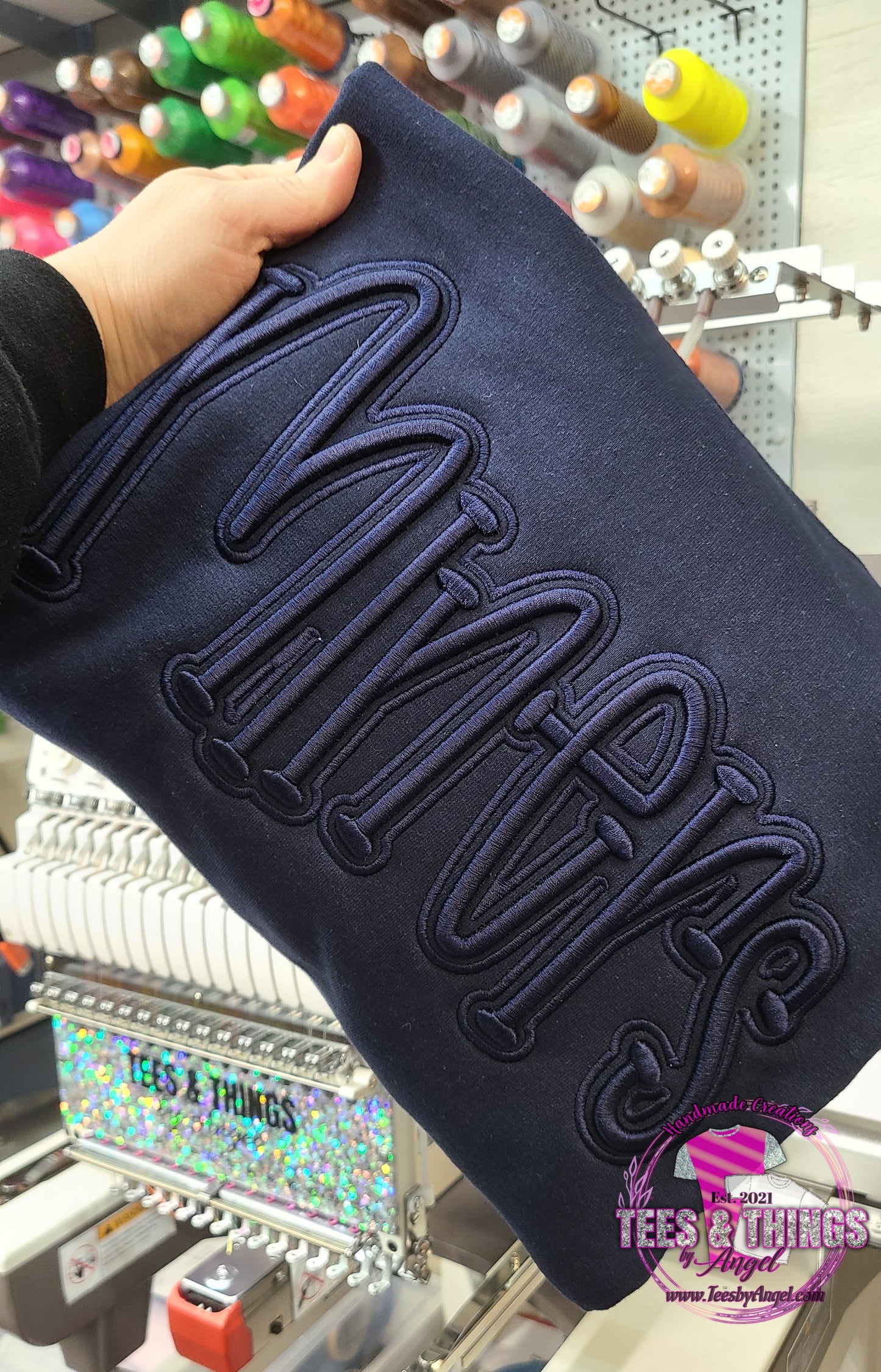 Miners 3D embroidered sweatshirt!