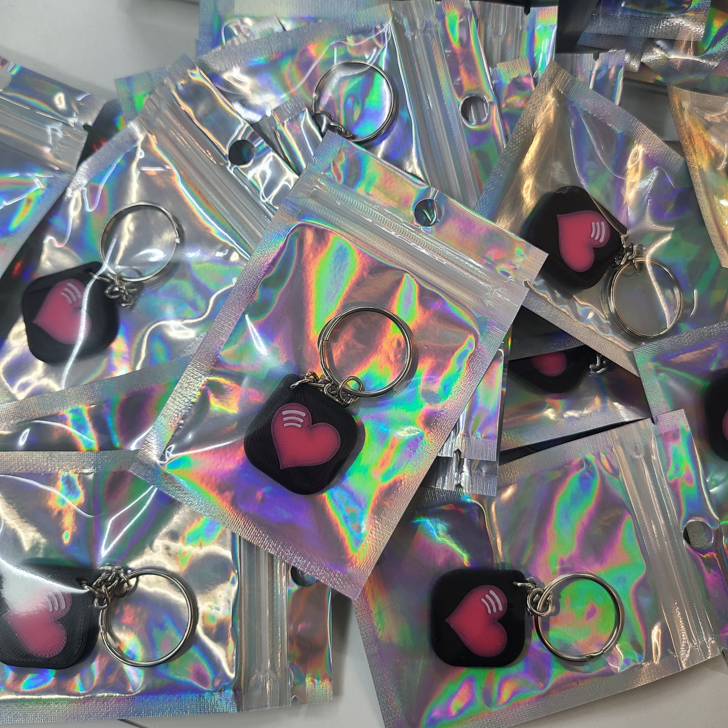 Digital Business Card Keychain