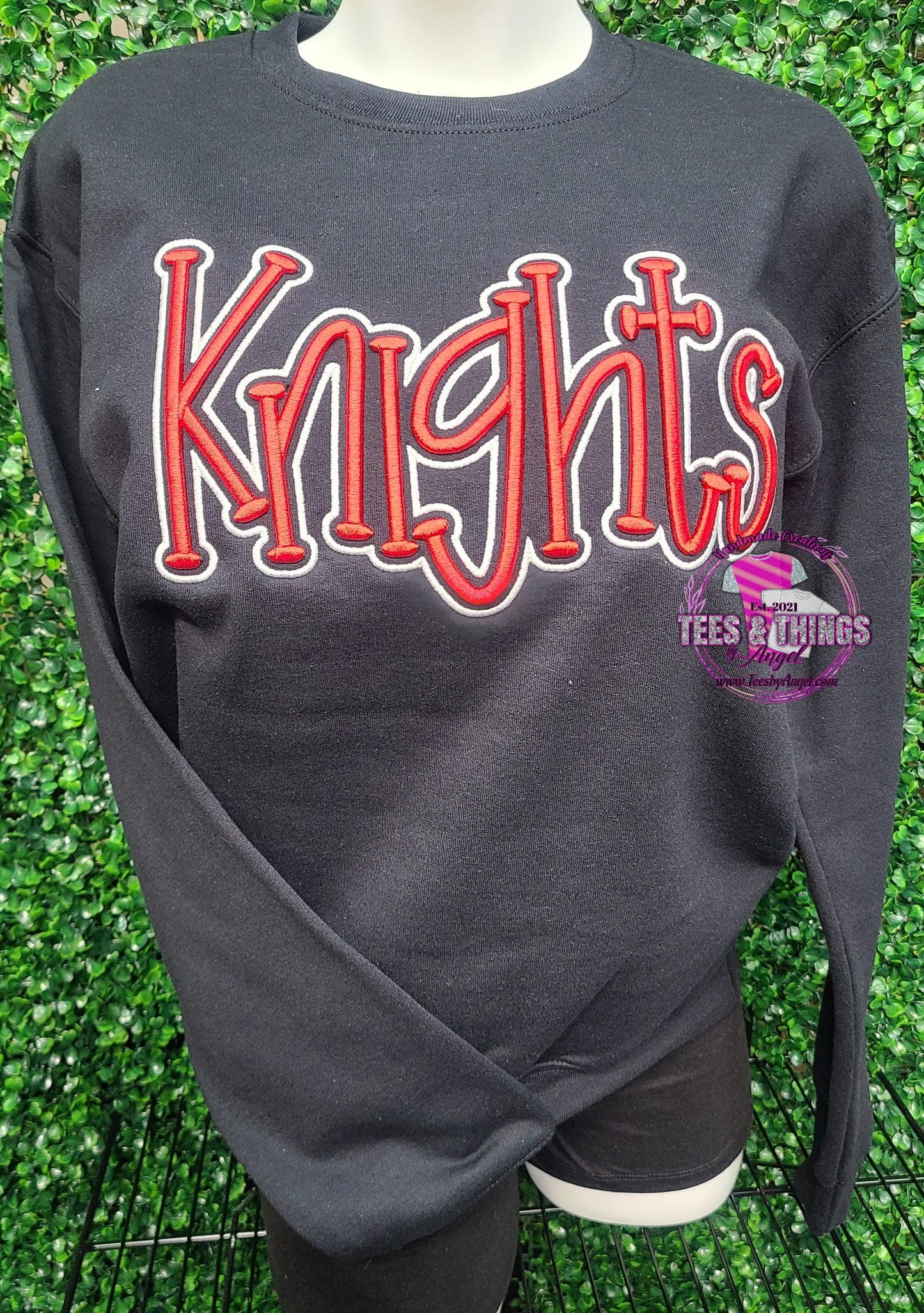 Knights 3D embroidered sweatshirt ππ©Άβ€οΈ