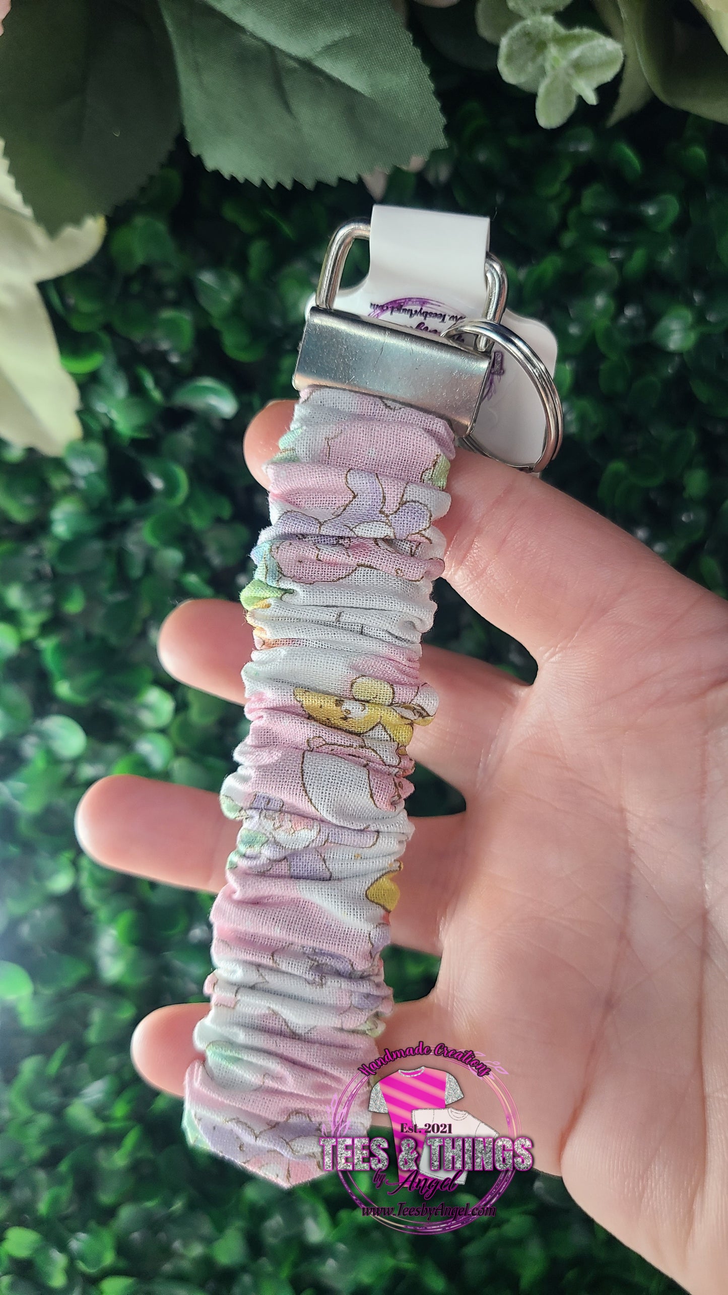 Care Bears Scrunchie Keyfob Wristlet 🩷