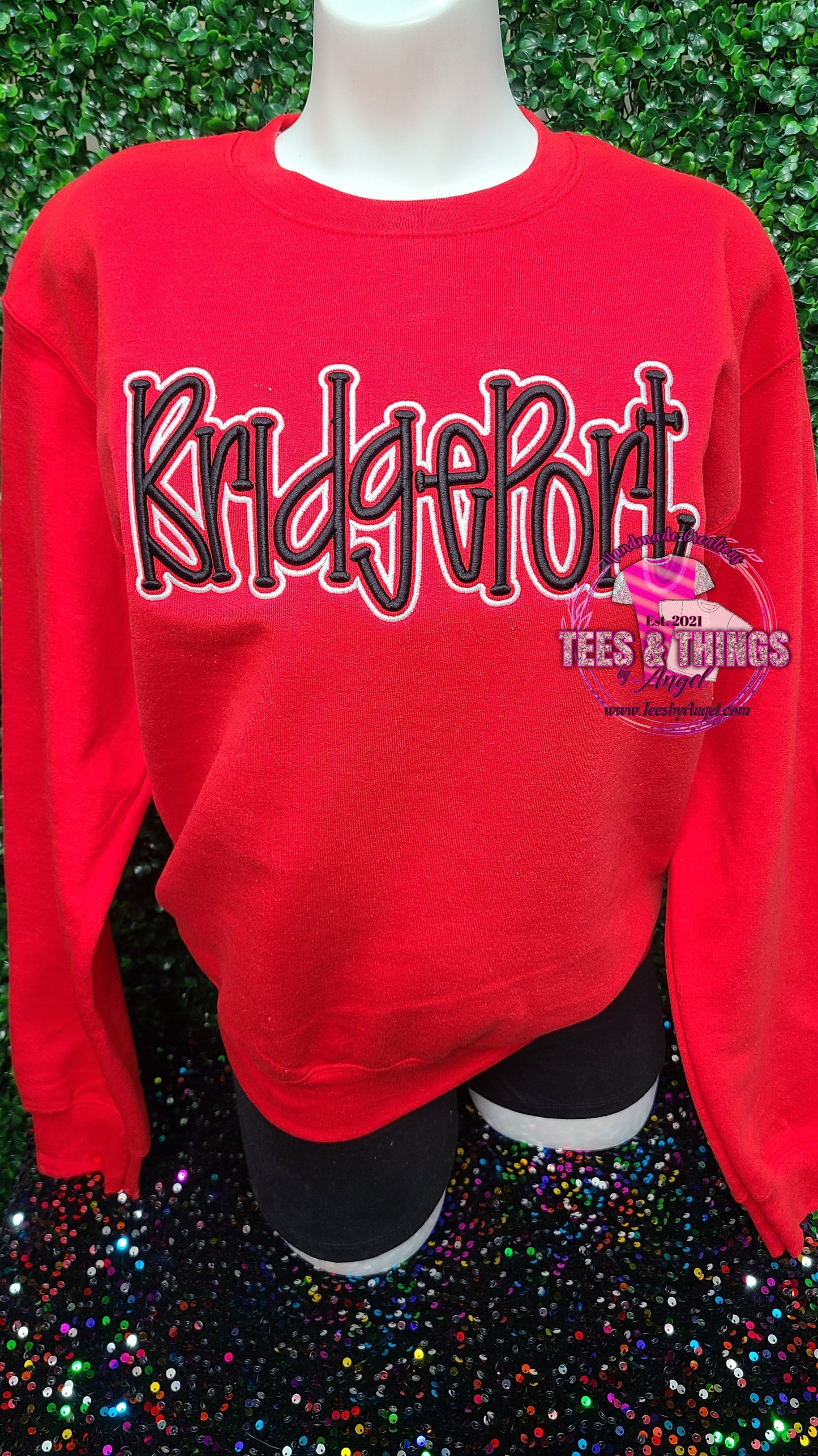 Bridgeport 3D Embroidered ❤️🖤