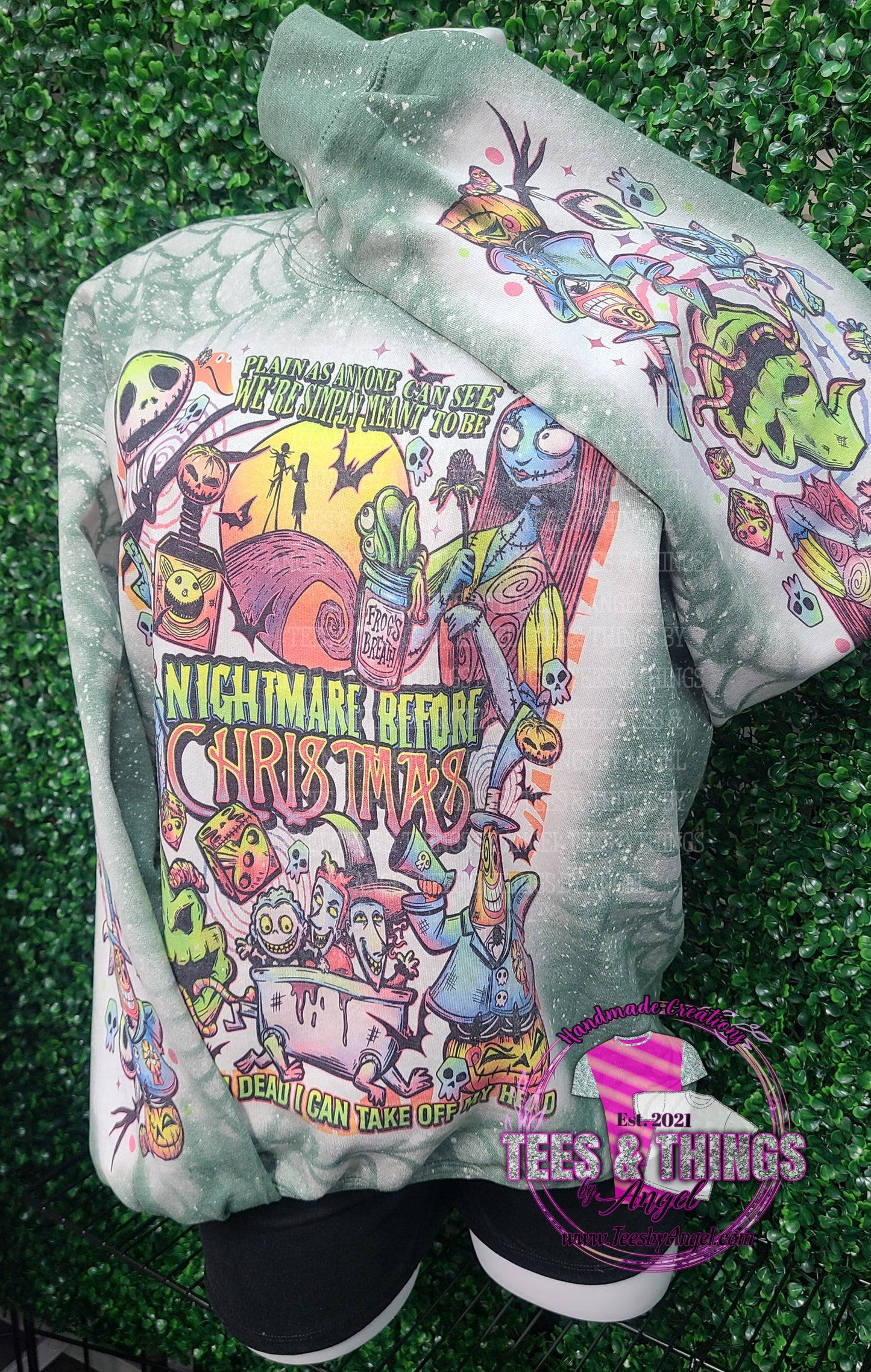 Nightmare Before Christmas 💚💜