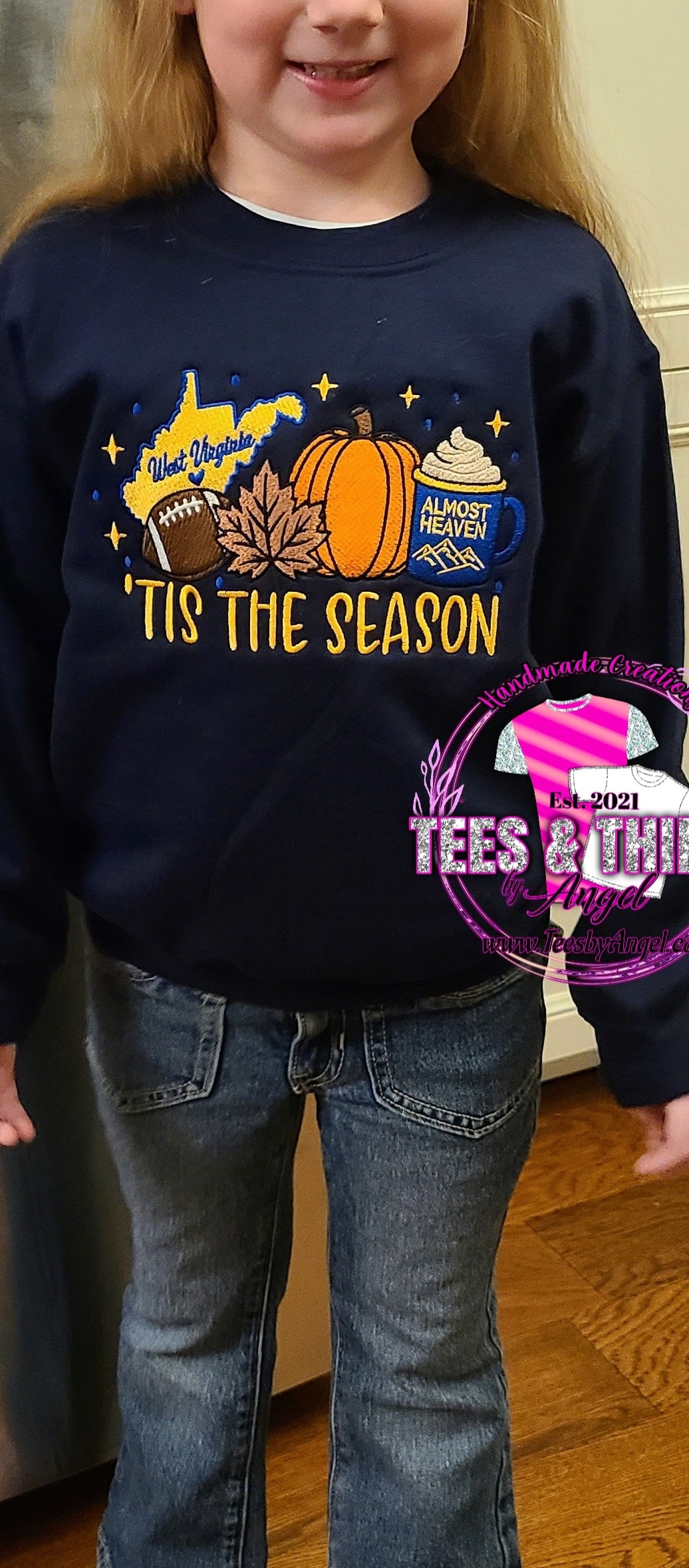 KID size WV Fall... Tis the Season π Sweatshirt