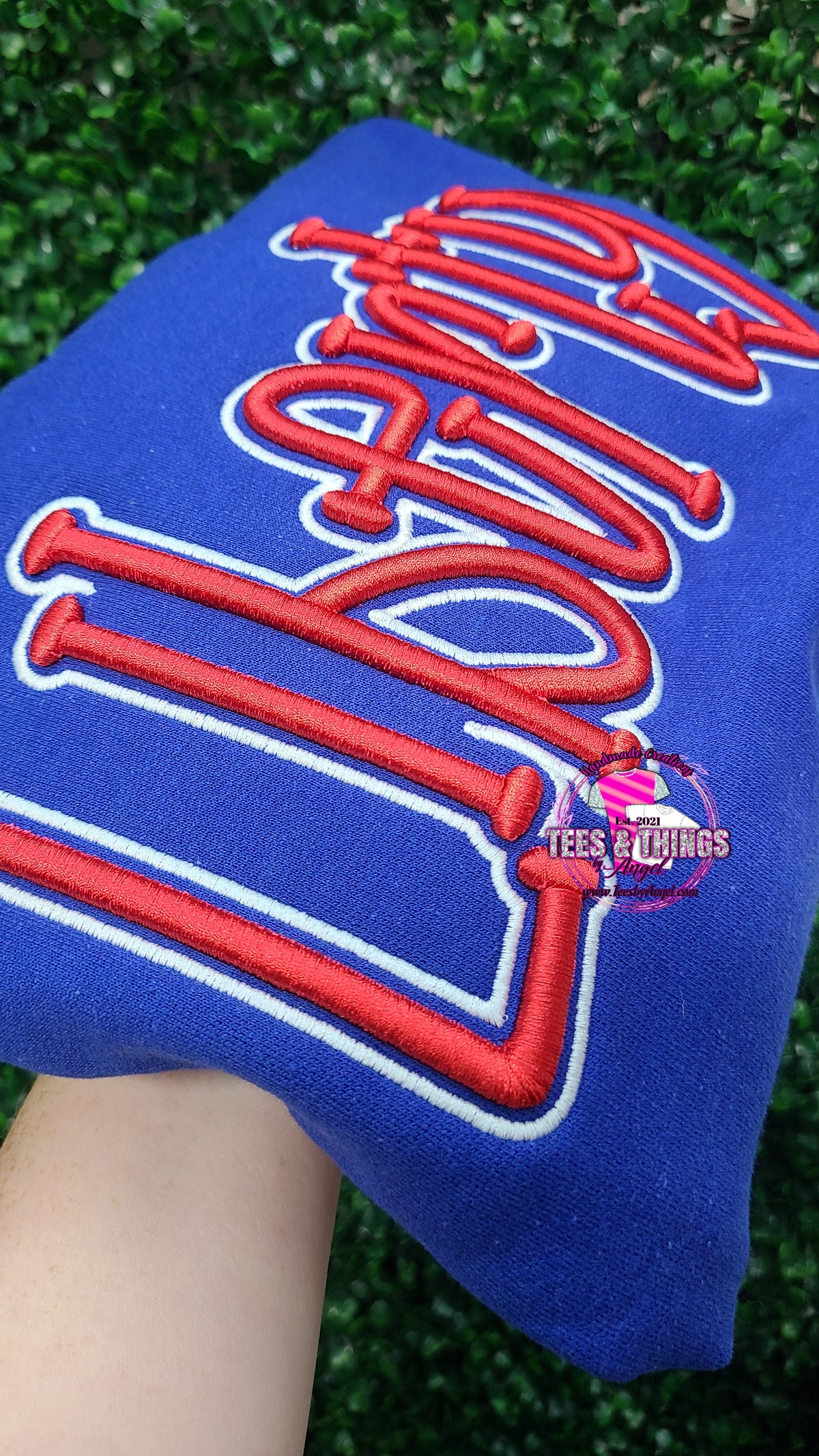 Liberty MMS 3D embroidered sweatshirt!