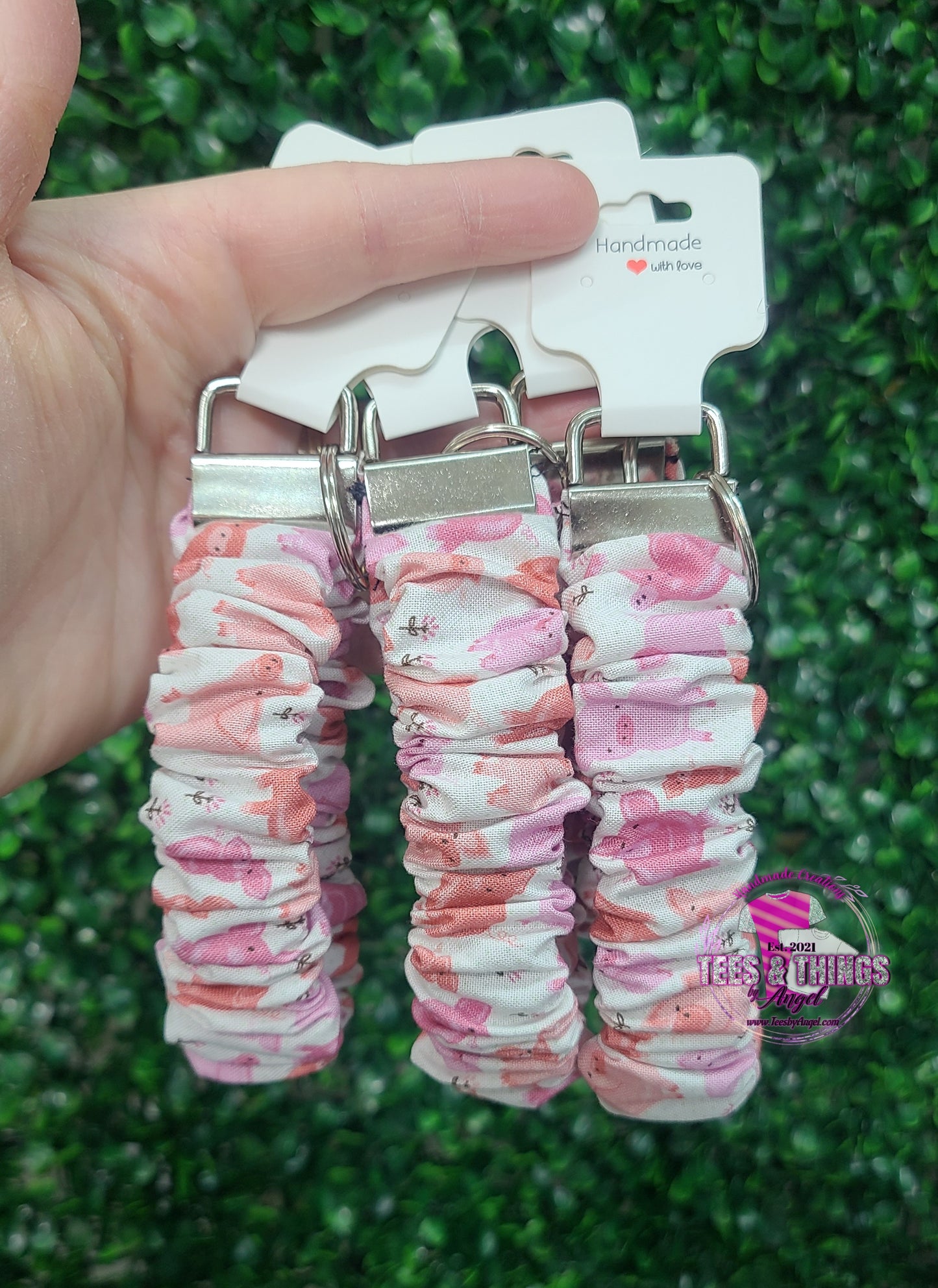 Piggy 🐷 Scrunchie Keyfob Wristlet