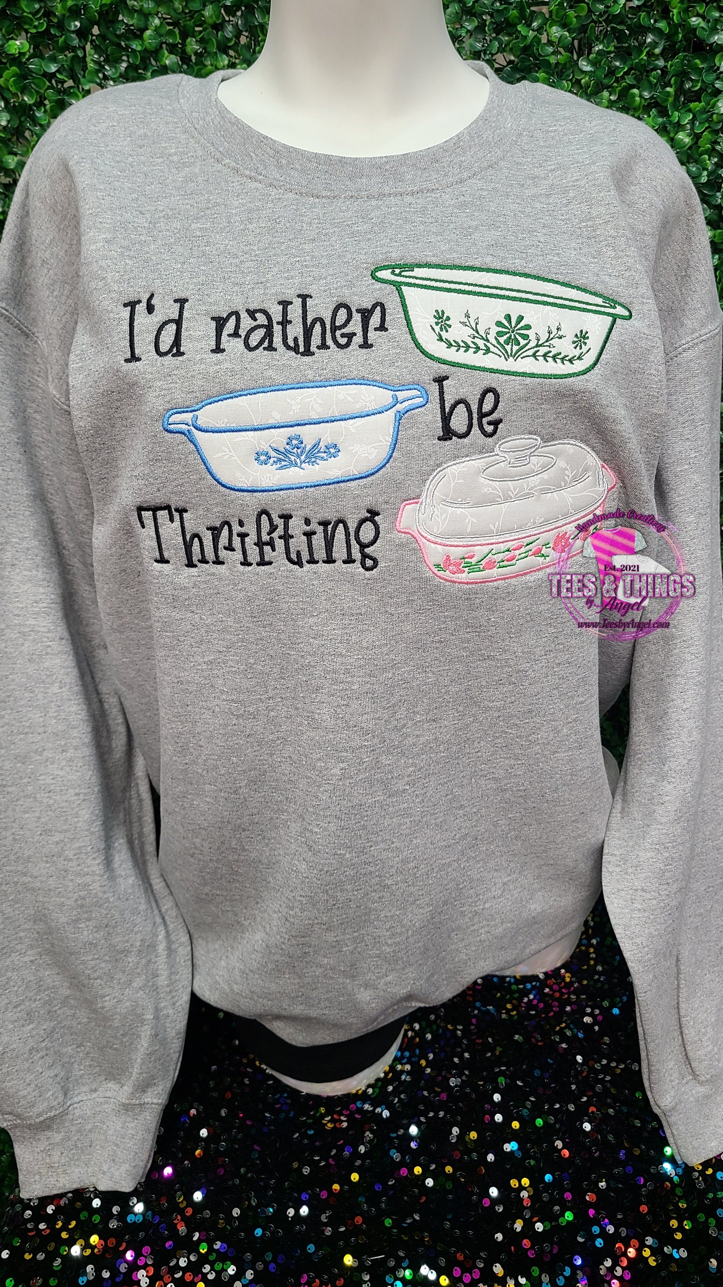 Vintage Pyrex Bowl sweatshirt