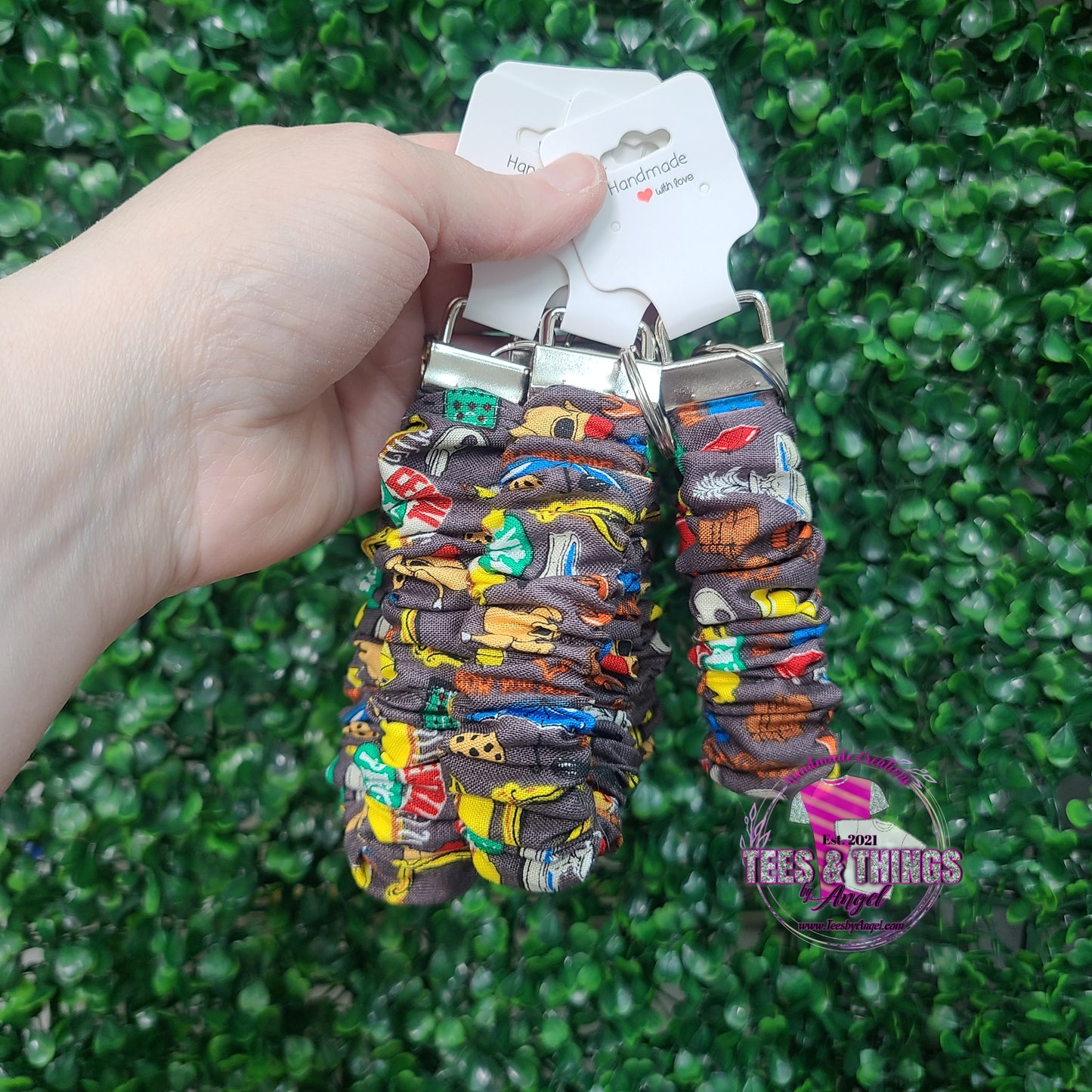 Friends Scrunchie Keyfob Wristlet š