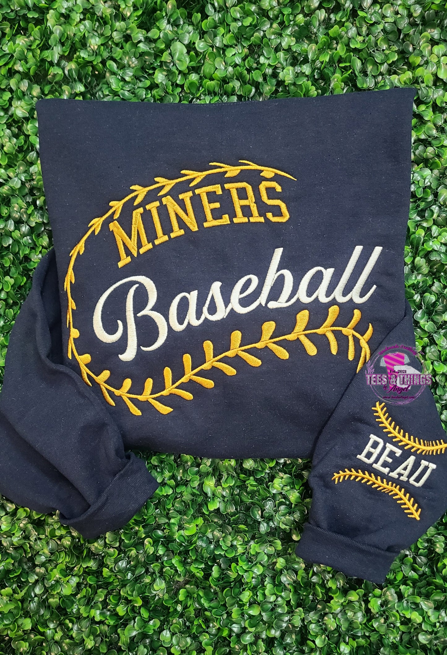 Baseball Laces Custom Sweatshirt ⚾️
