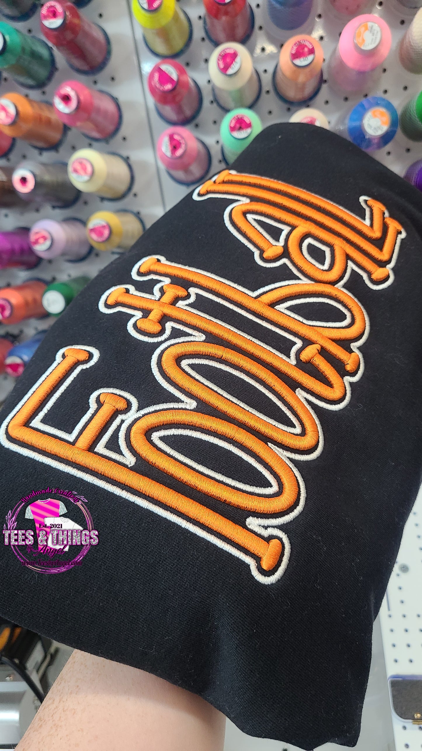 Football 🏈 3D embroidered!