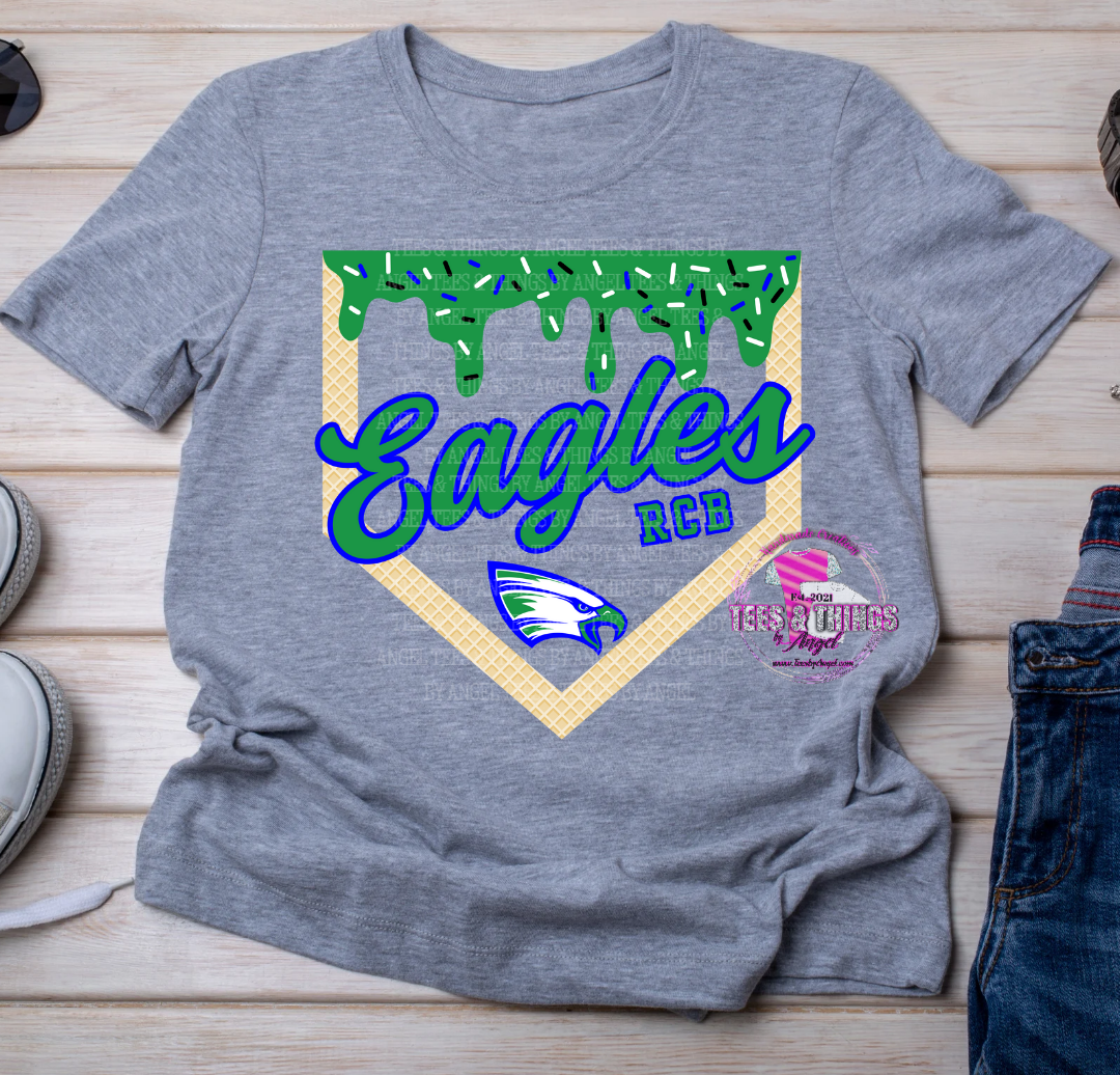 Local School Mascot "Drip" tees! š„š¦ā¾ļø