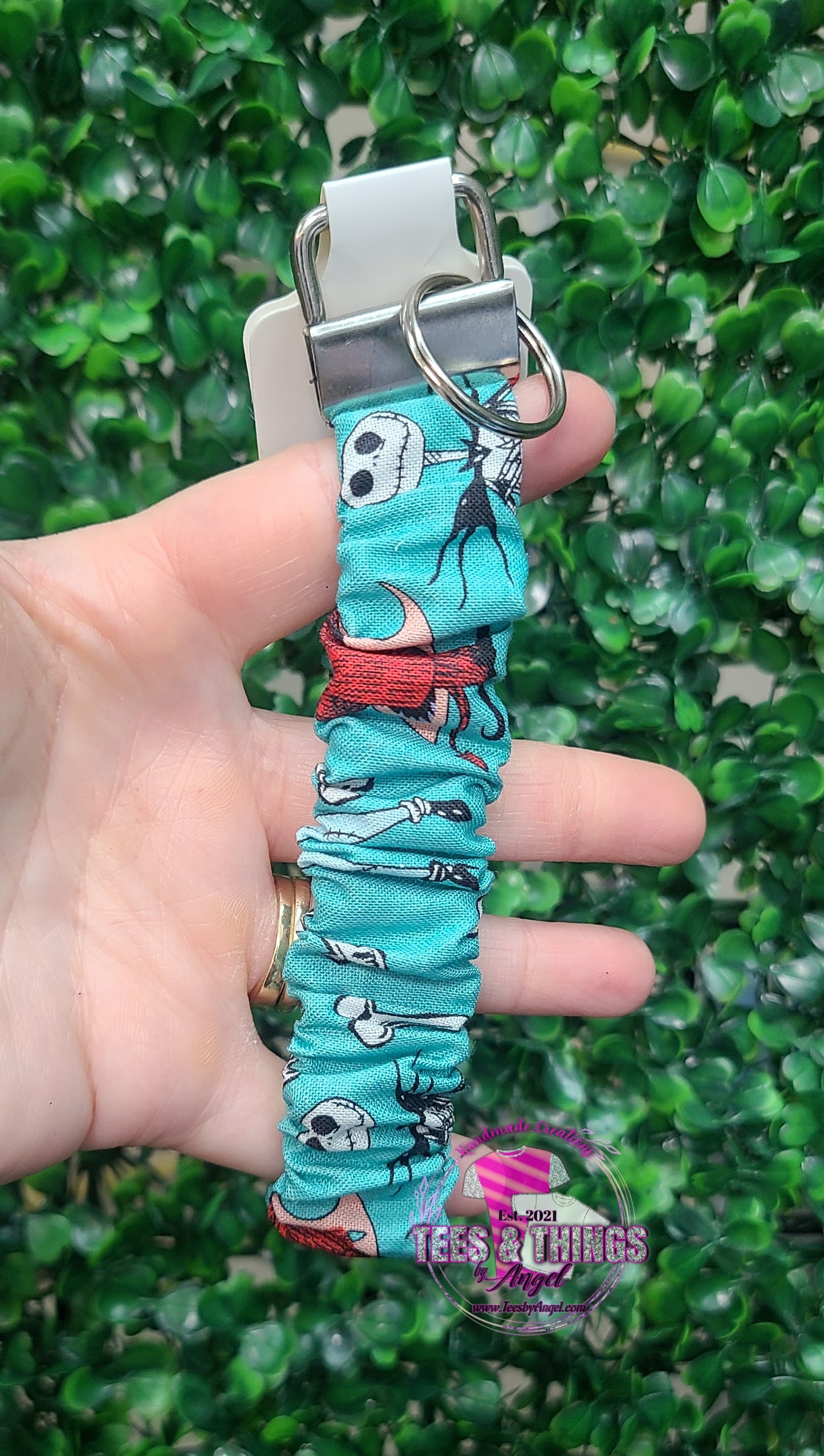 NBC Scrunchie Keyfob Wristlet