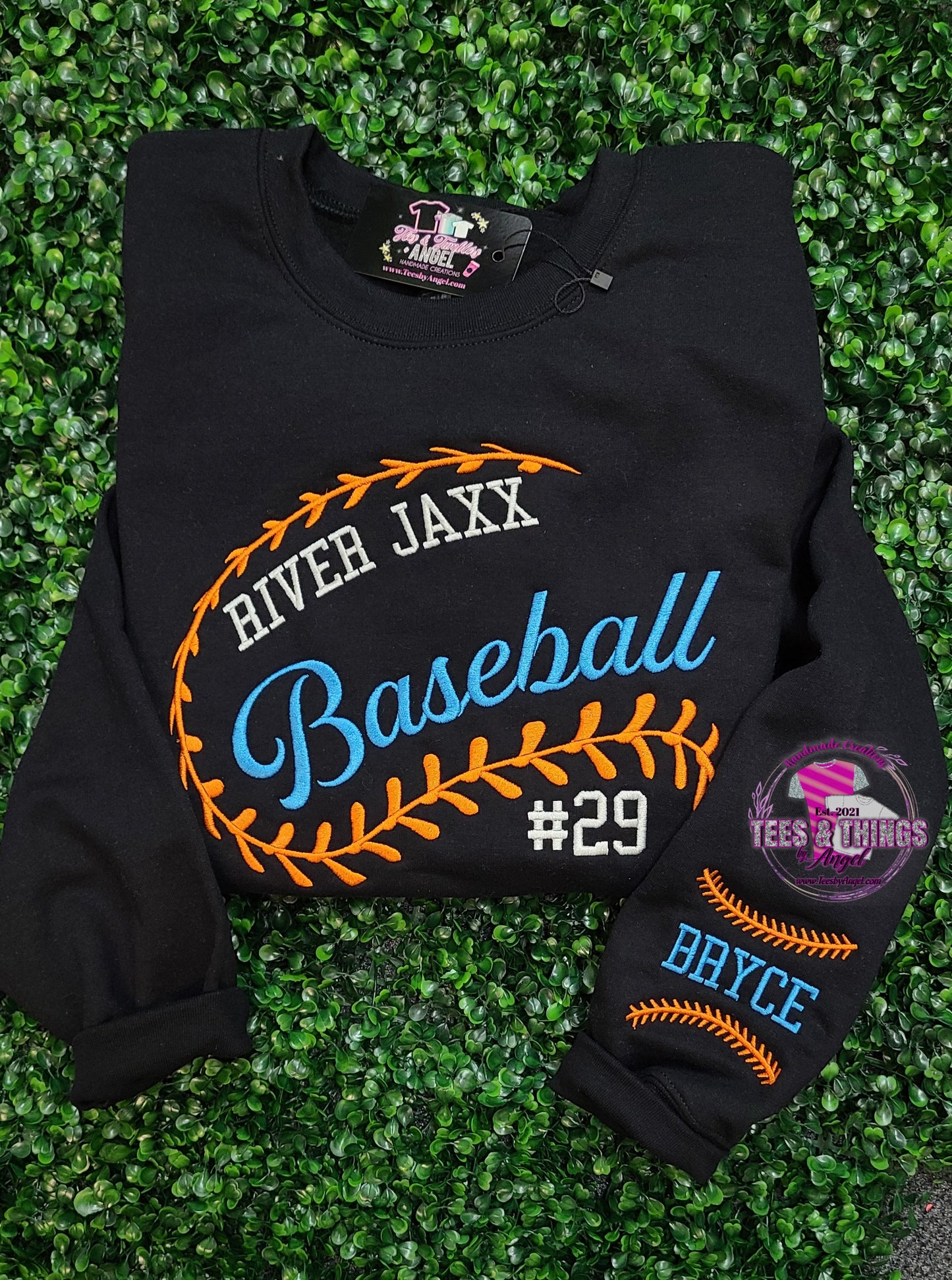 Baseball Laces Custom Sweatshirt ⚾️