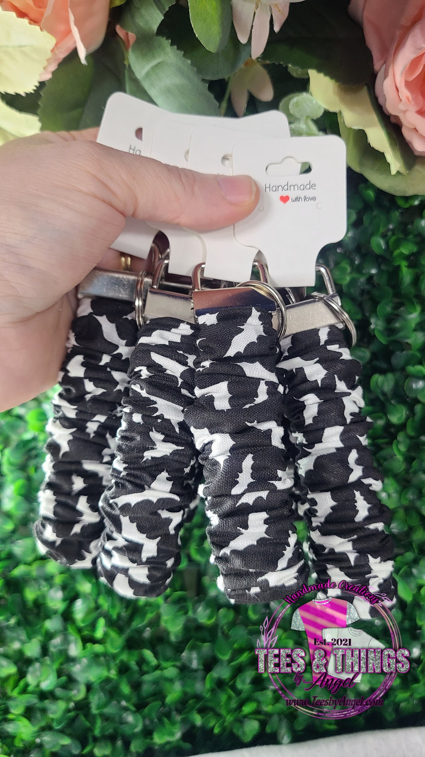 Bat Scrunchie Keyfob Wristlet š¤