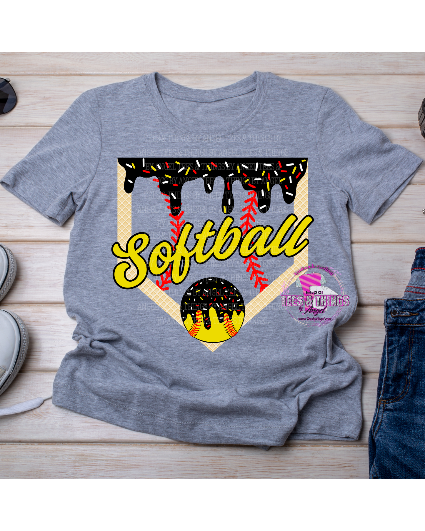 Local School Mascot "Drip" tees! š„š¦ā¾ļø