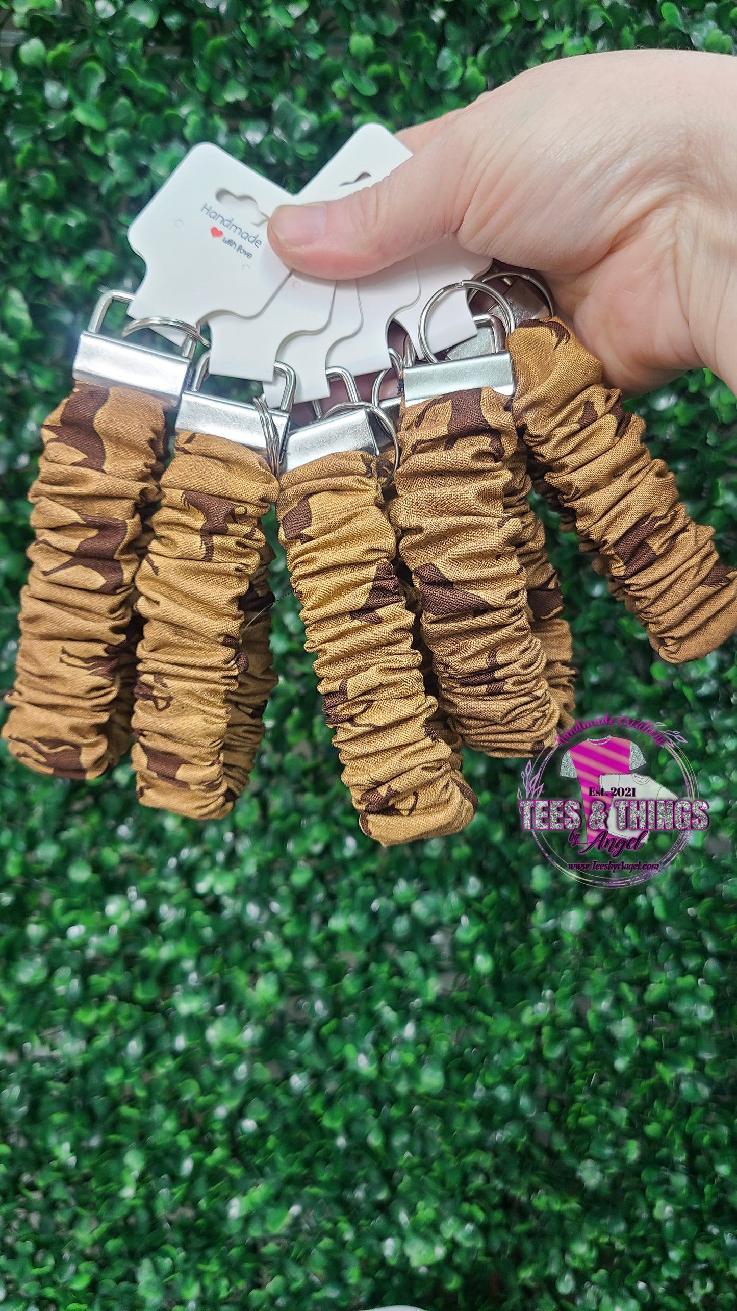 Horses š Scrunchie Keyfob Wristlet