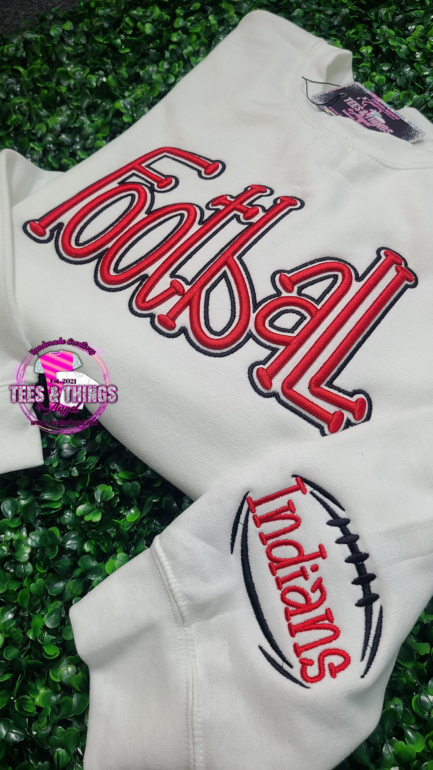 Football 🏈 3D embroidered!
