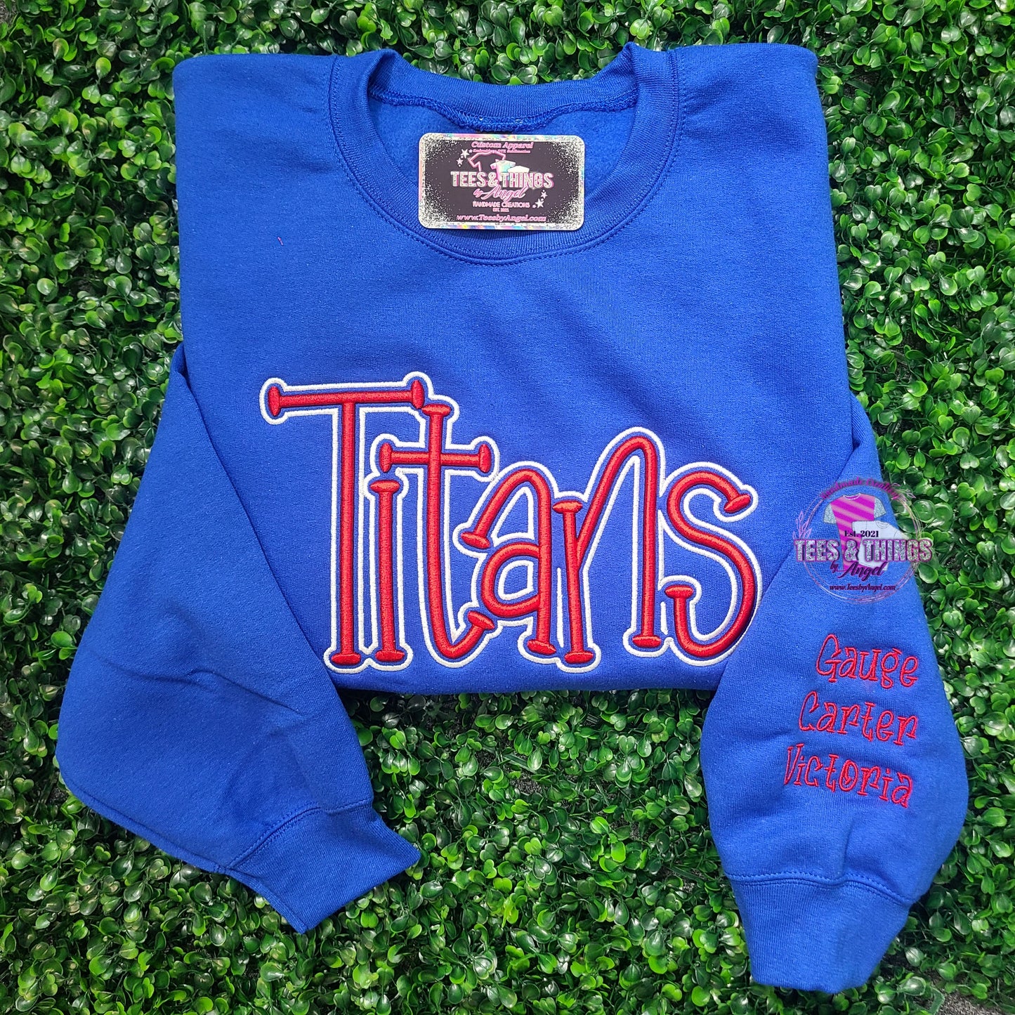 Titans 3D Embroidery