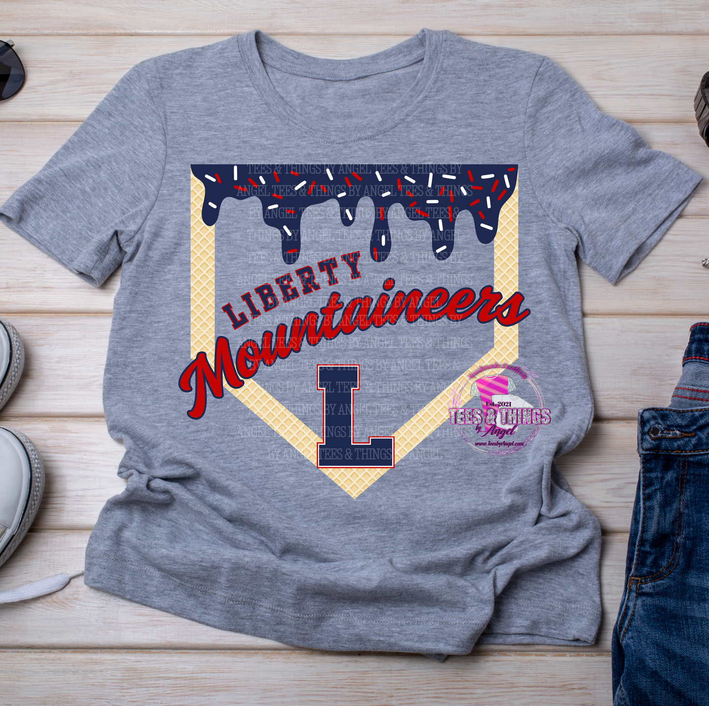 Local School Mascot "Drip" tees! š„š¦ā¾ļø