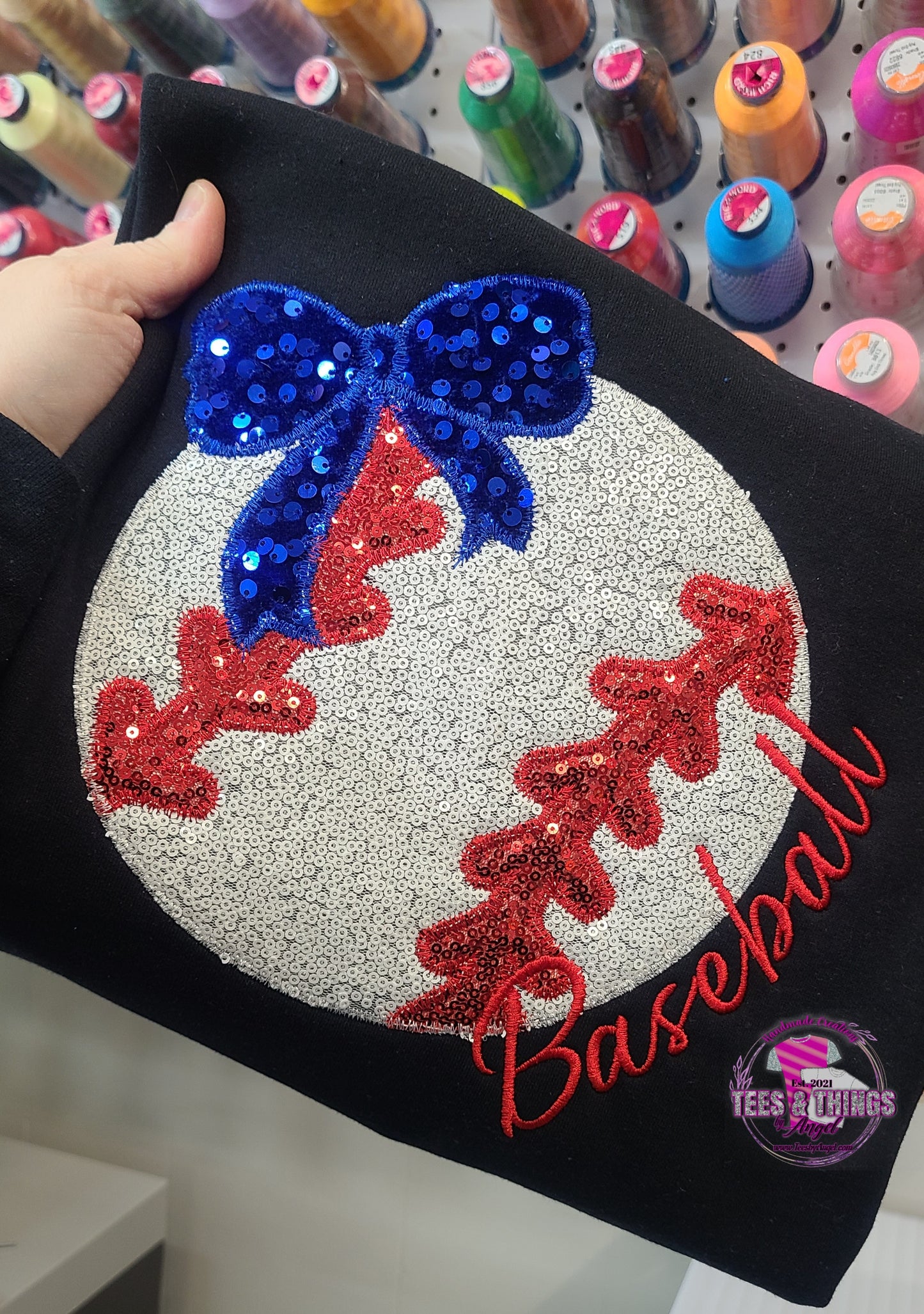 Sequin ⚾️ Baseball/Softball 🥎 Sweatshirt