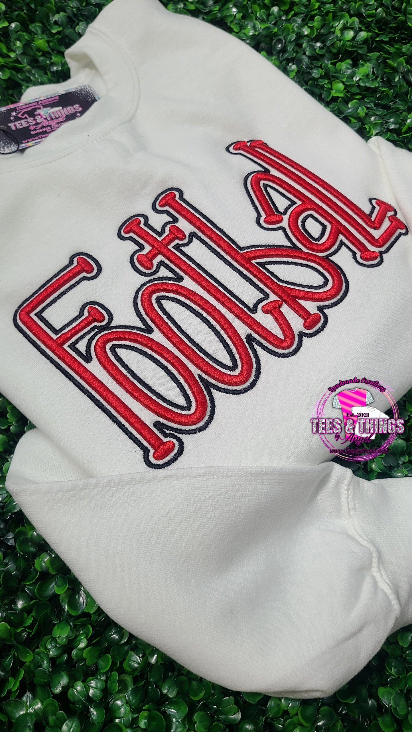 Football 🏈 3D embroidered!