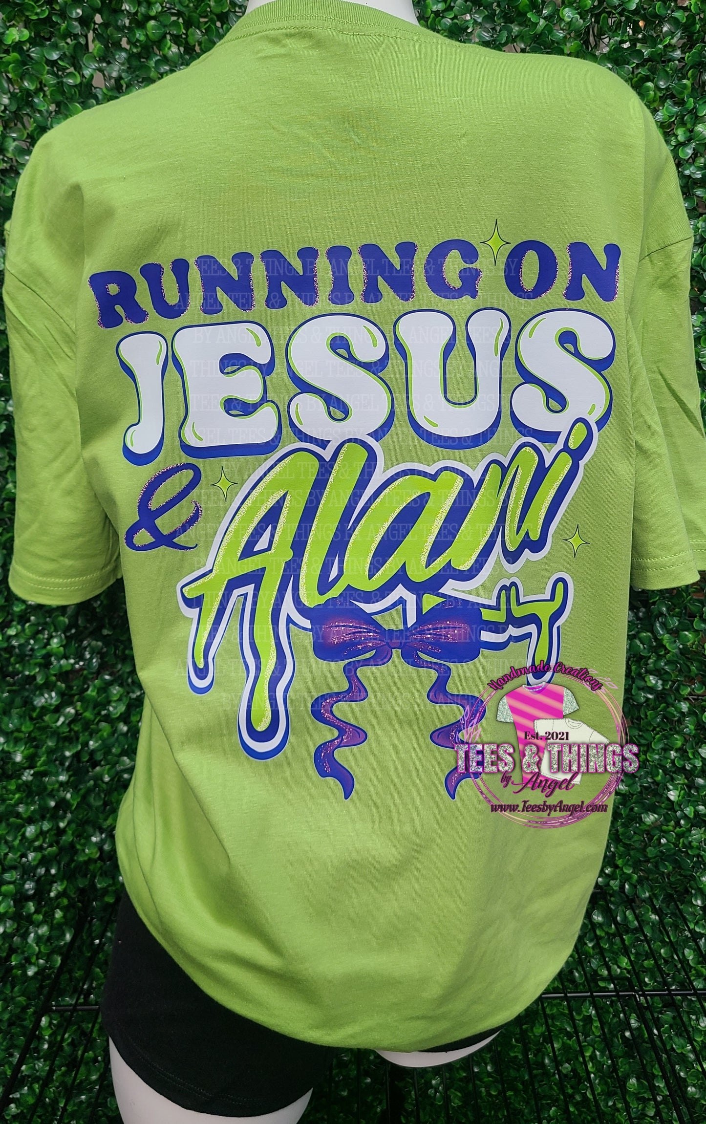 Running on Jesus & Alani 💚