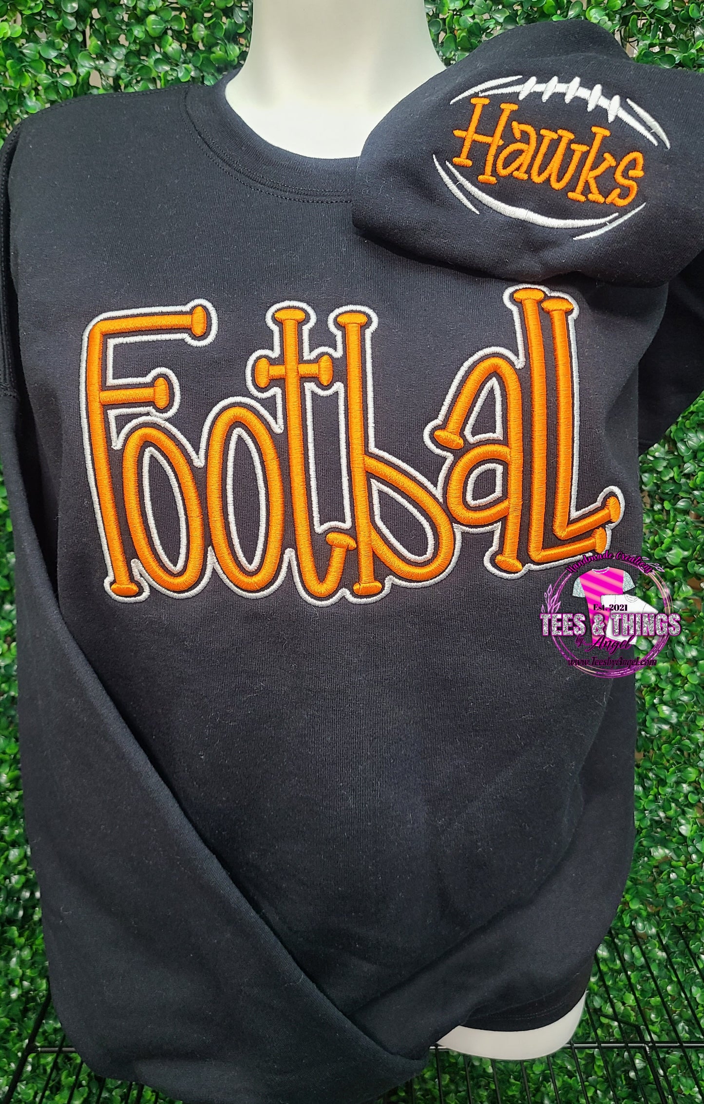 Football 🏈 3D embroidered!
