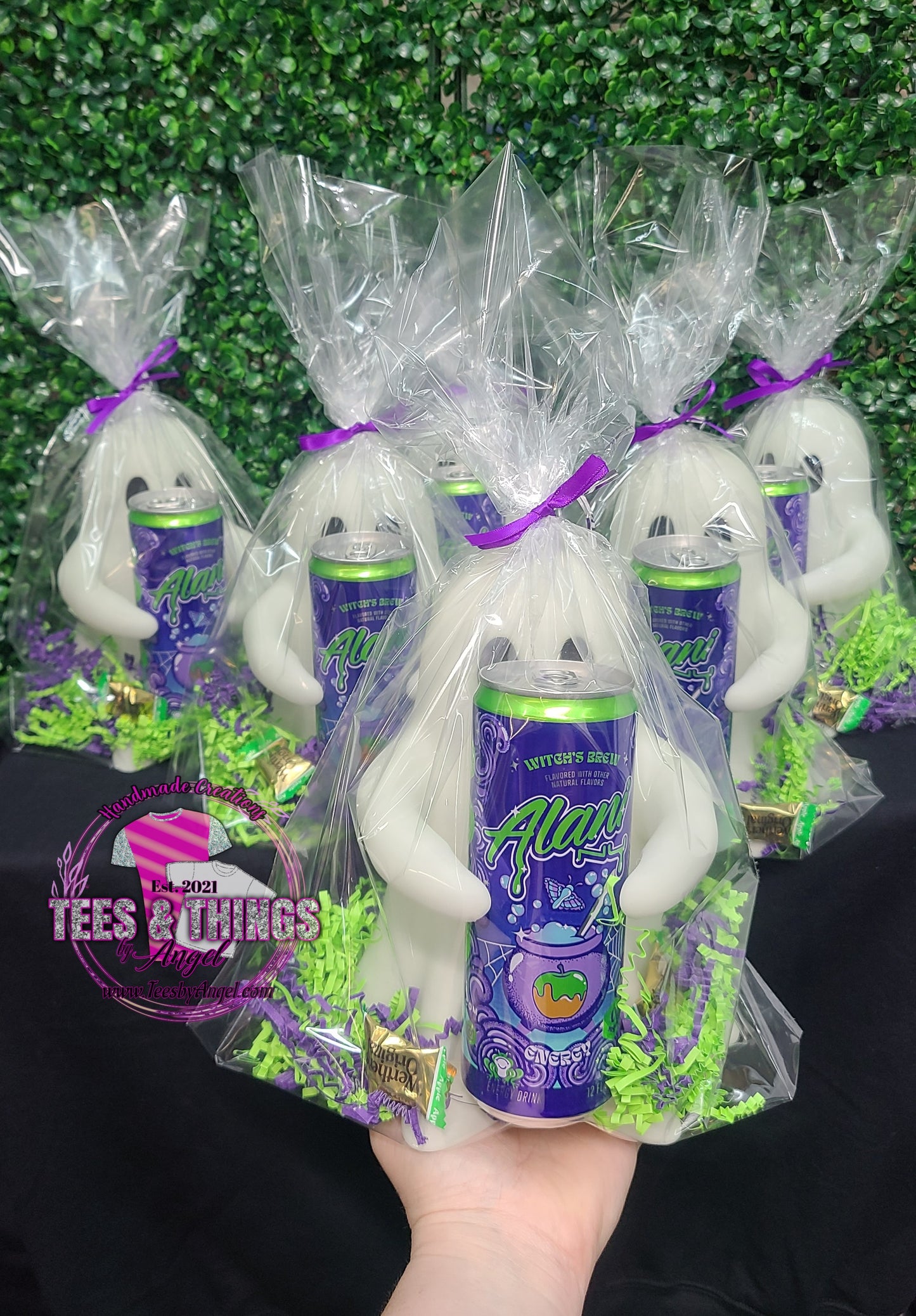 Glow in the Dark Ghost Can Holder. 👻
