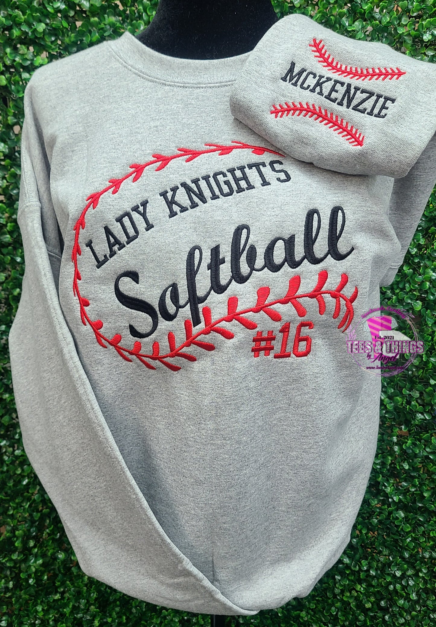 Softball Laces š„ Custom Sweatshirt