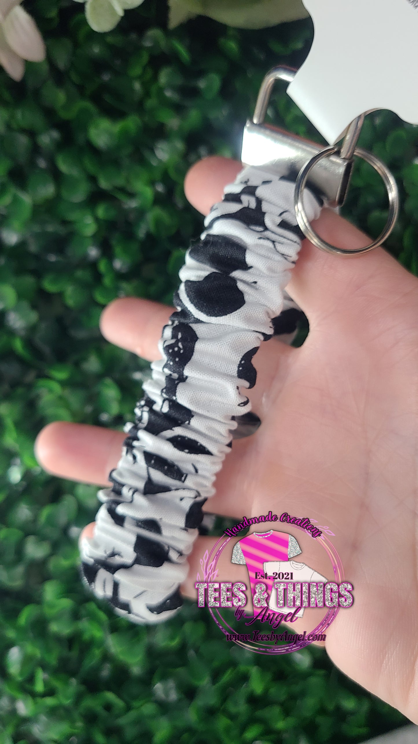 Jack Skeleton 🕸 Scrunchie Keyfob Wristlet