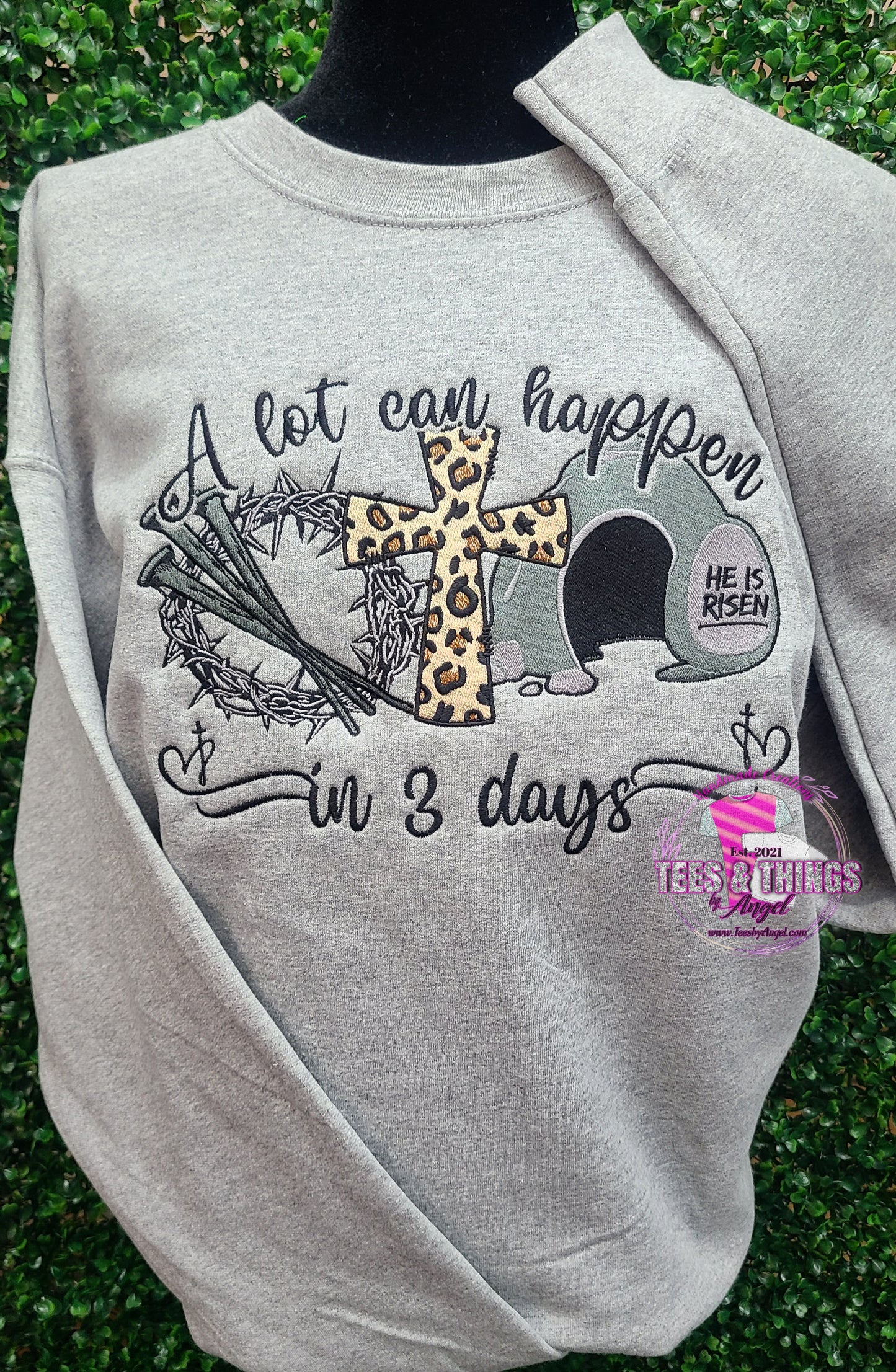 A Lot Can Happen in 3 Days ✝️ (Large Design)