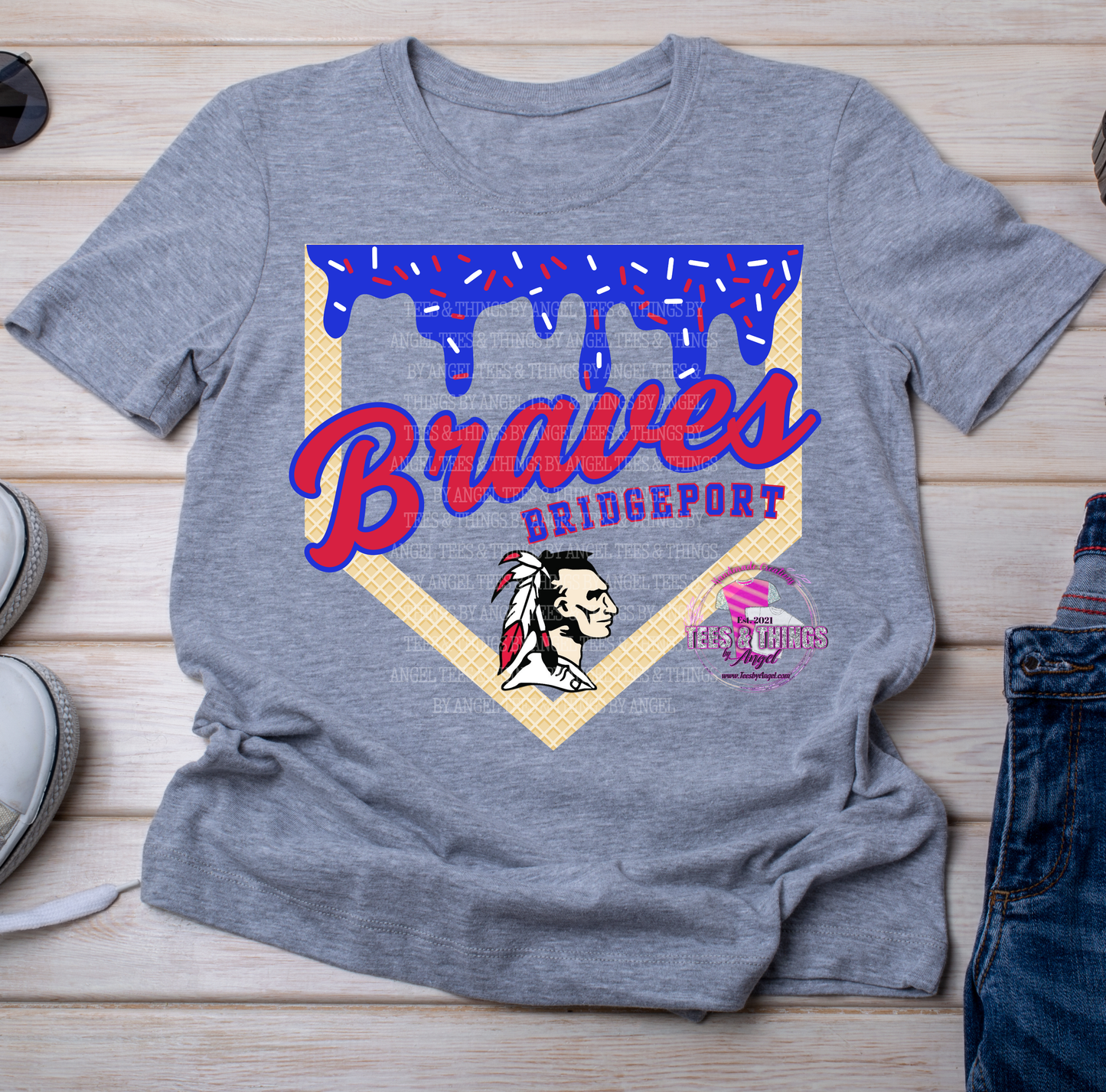 Local School Mascot "Drip" tees! š„š¦ā¾ļø