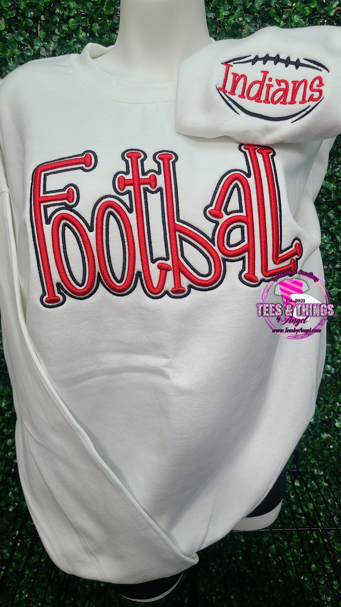 Football 🏈 3D embroidered!