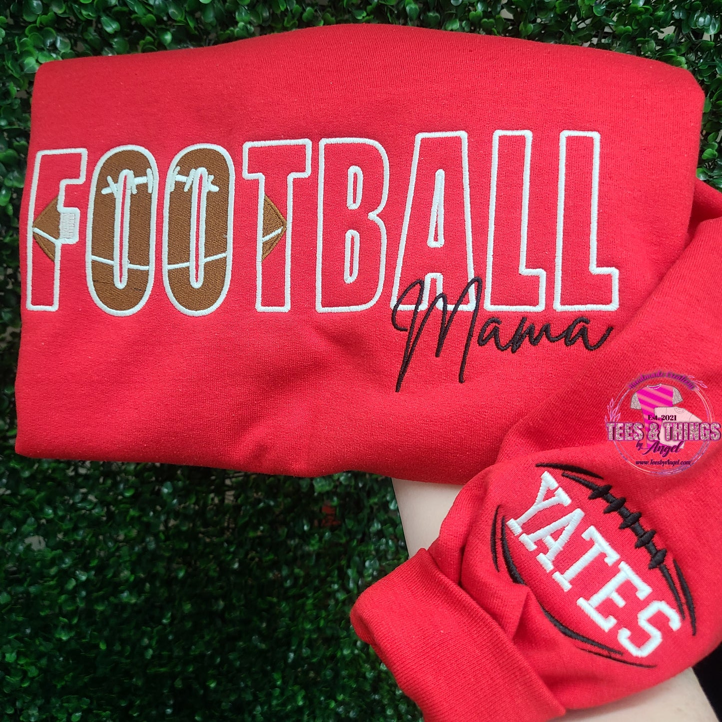 Football 🏈 Embroidered Custom sweatshirt!