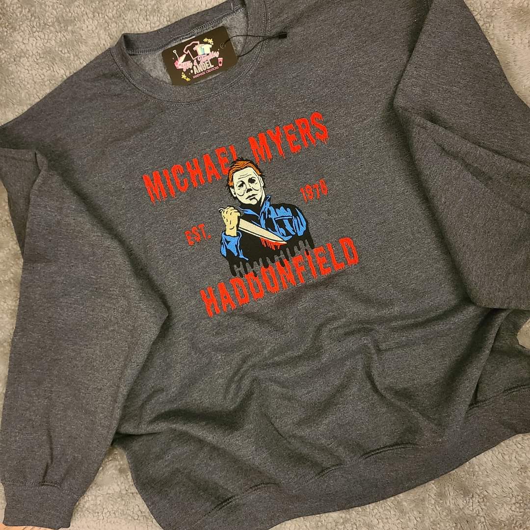 Michael Myers Embroidered Sweatshirt