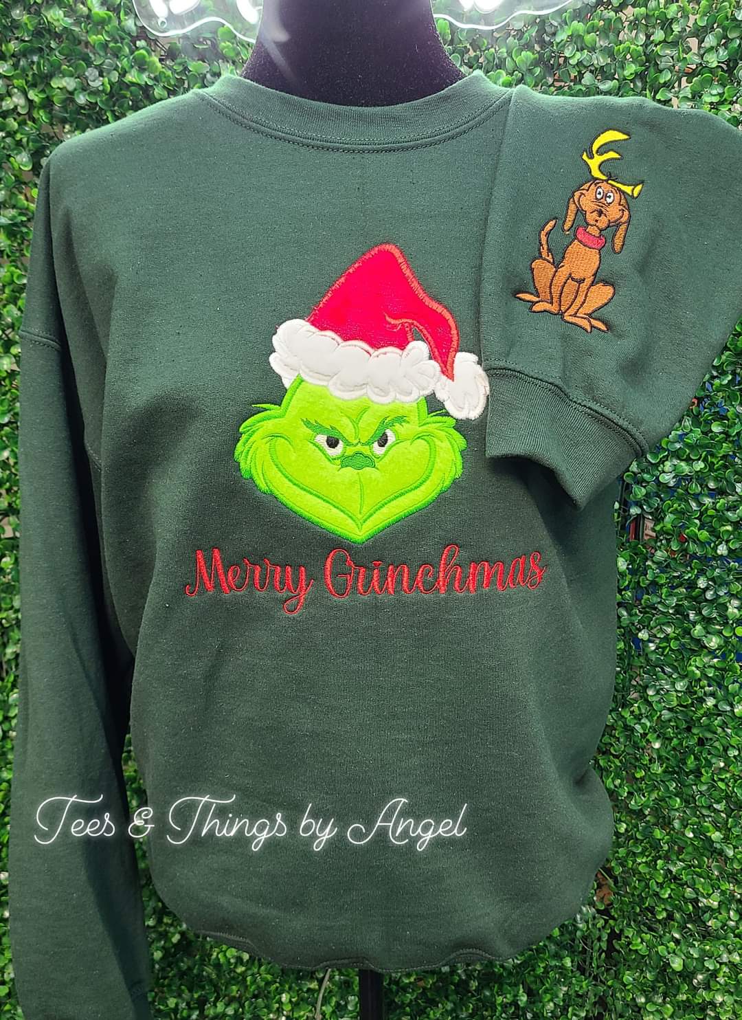 Grinch Plush Sweatshirt