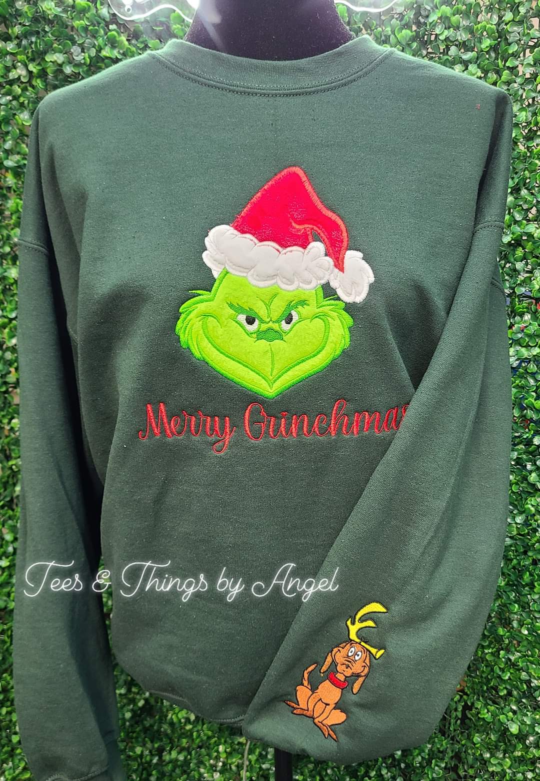 Grinch Plush Sweatshirt