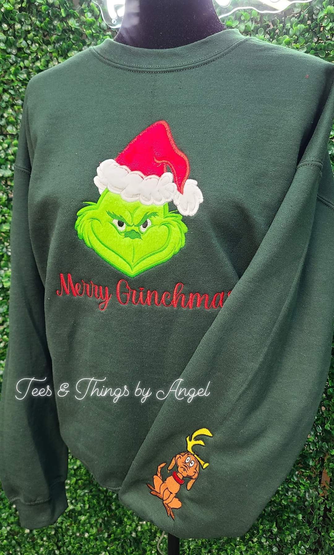 Grinch Plush Sweatshirt