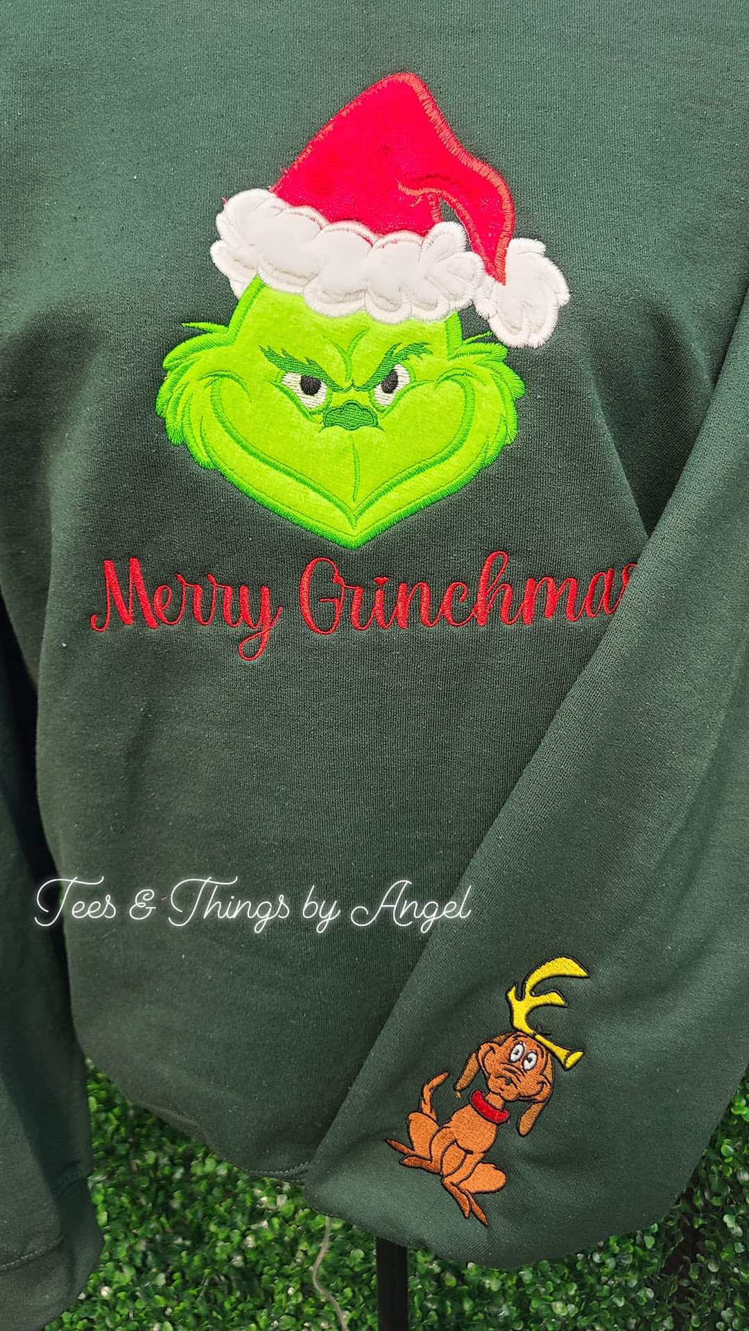 Grinch Plush Sweatshirt