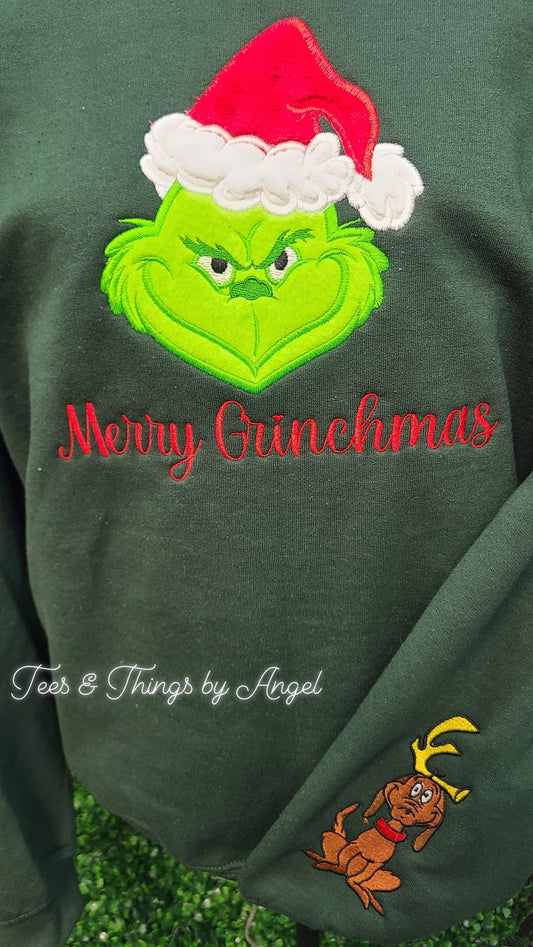 Grinch Plush Sweatshirt