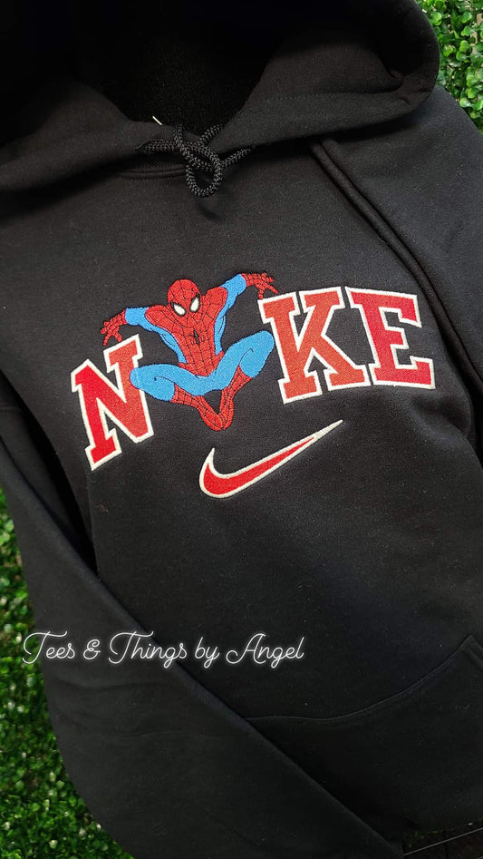 Nike Spiderman embroidered Hoodie 🕸